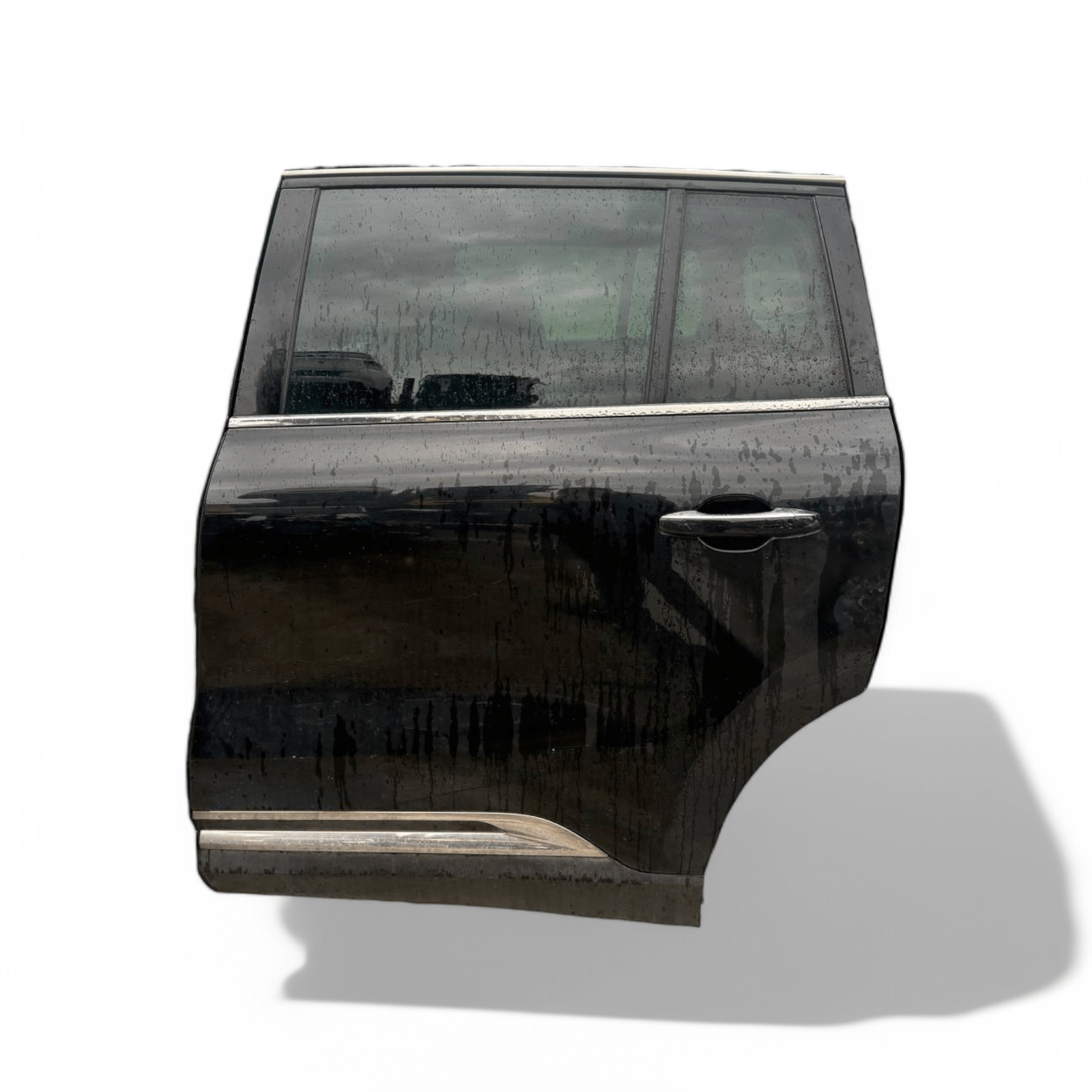 Porta / Portiera / sportello nero posteriore sinistro nero Renault Espace (2015-2023)