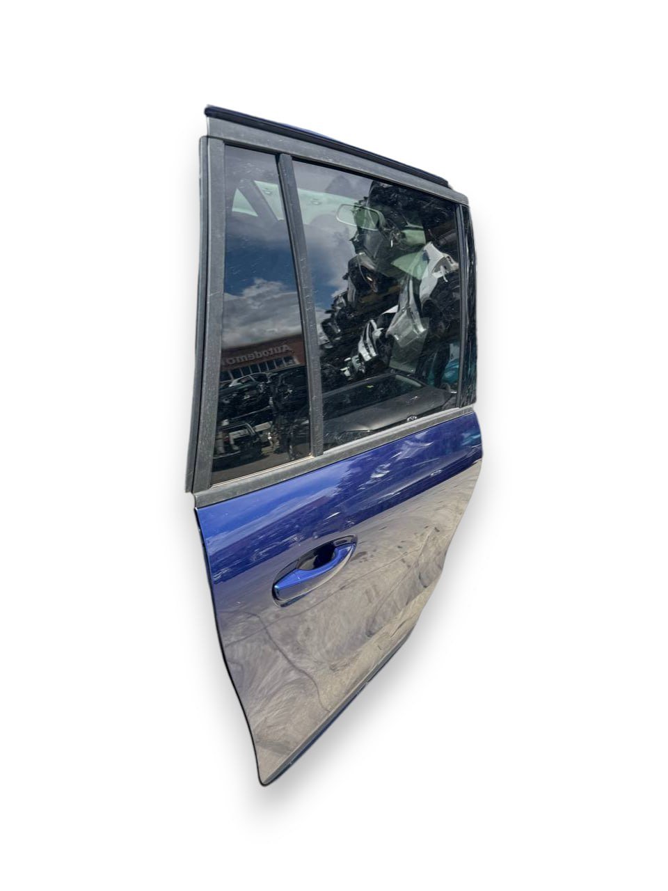 Porta / Portiera / Sportello posteriore destra blu Citroen C4 Grand Picasso(2010-2018)