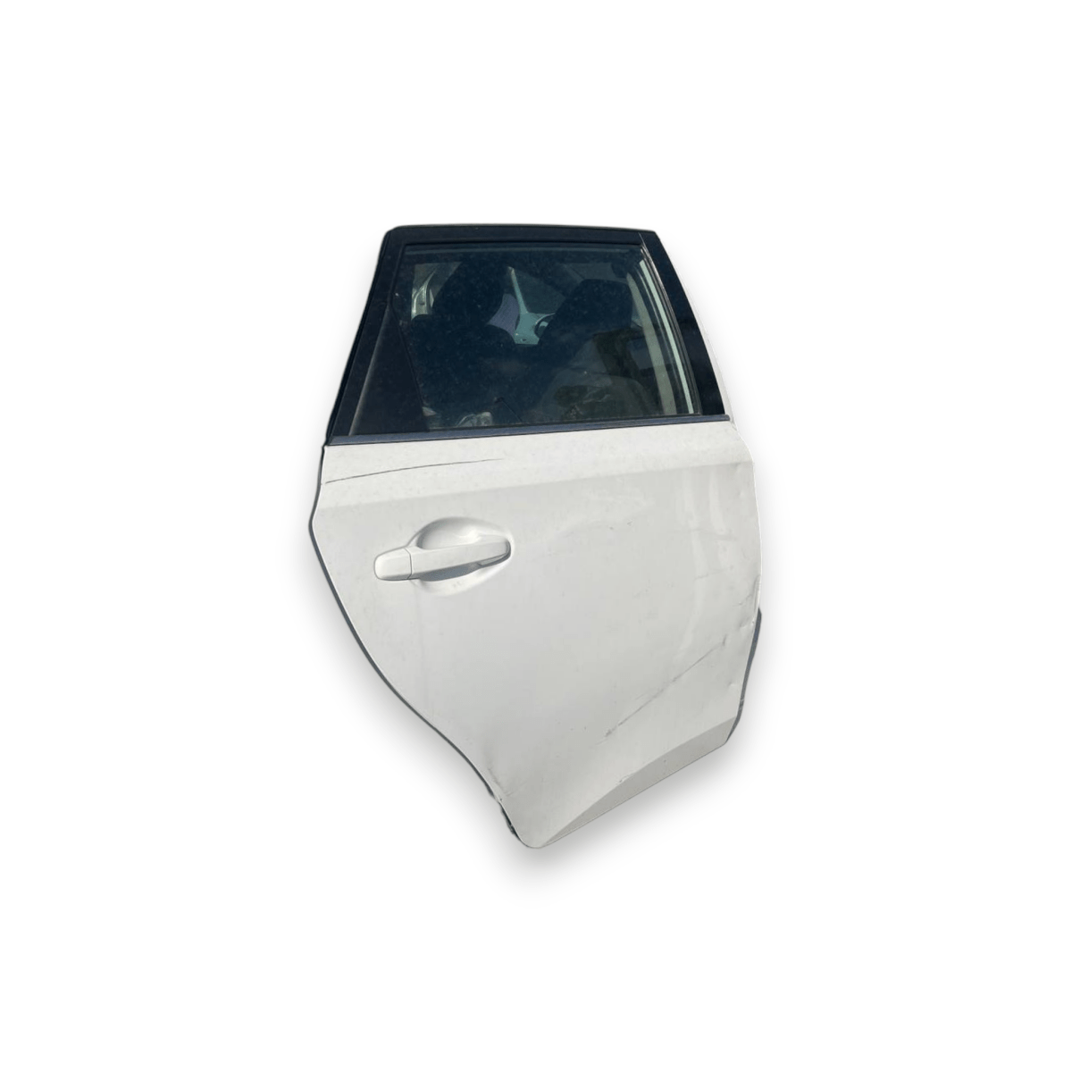 Porta / Portiera / Sportello posteriore destra (dx) Bianca Toyota Auris II (2012 al 2018)