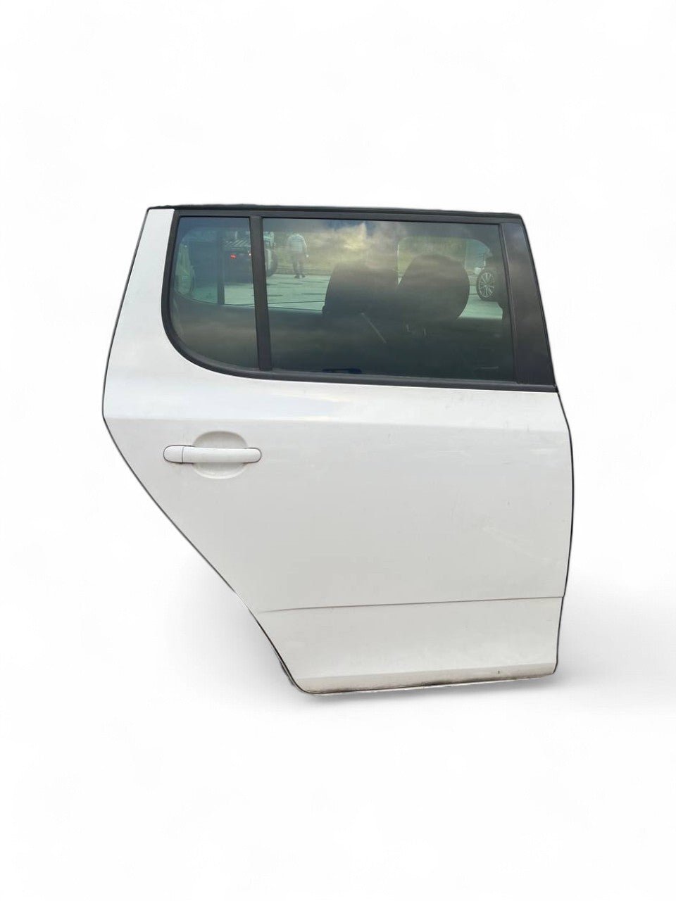 Porta / Portiera / Sportello posteriore destro bianco Skoda Fabia NJ (2014-2021)