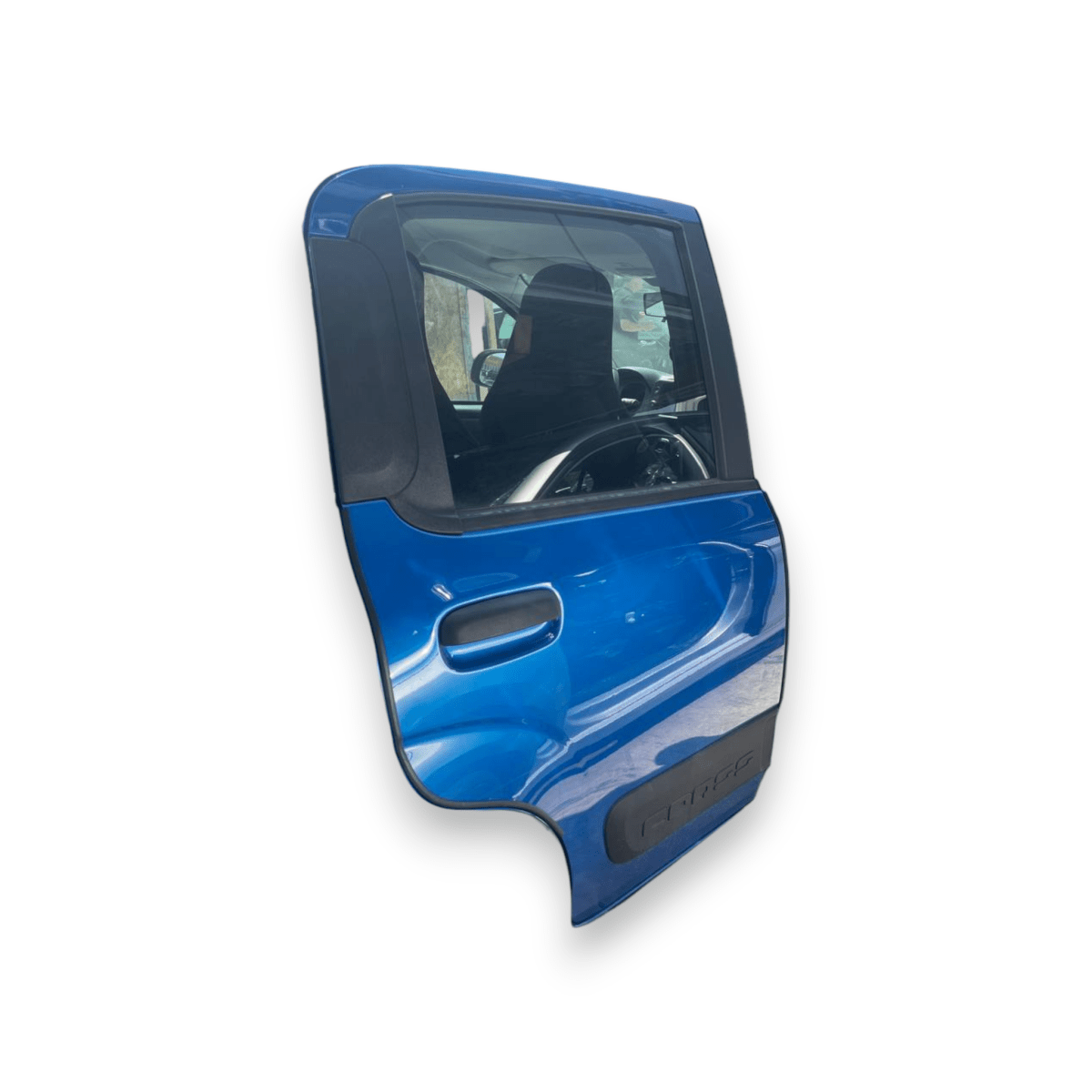 Porta / Portiera / Sportello posteriore destro (dx) Blu Fiat Panda 312 Cross (2014 -)