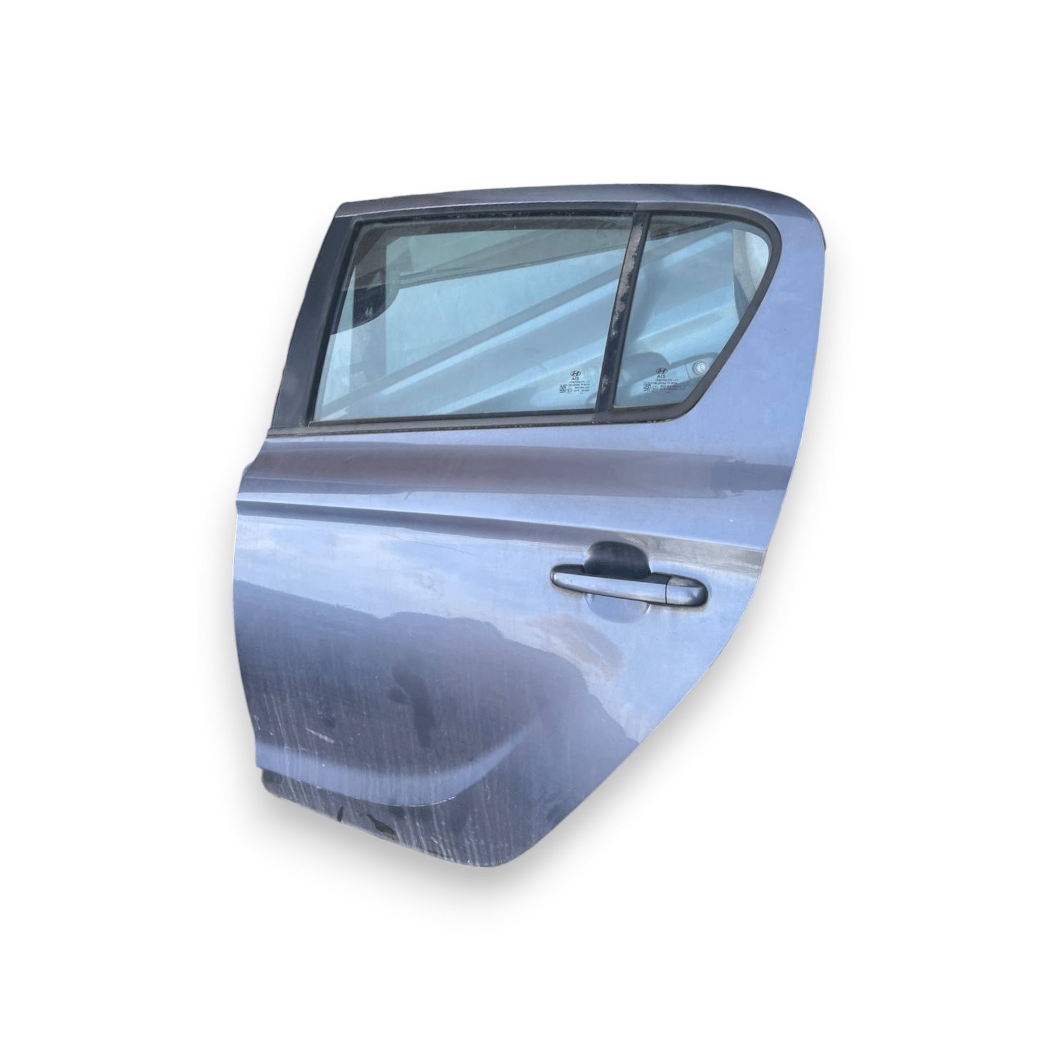 Porta / Portiera / Sportello posteriore sinistra (sx) Grigia Hyundai I2O I (2008 al 2014)