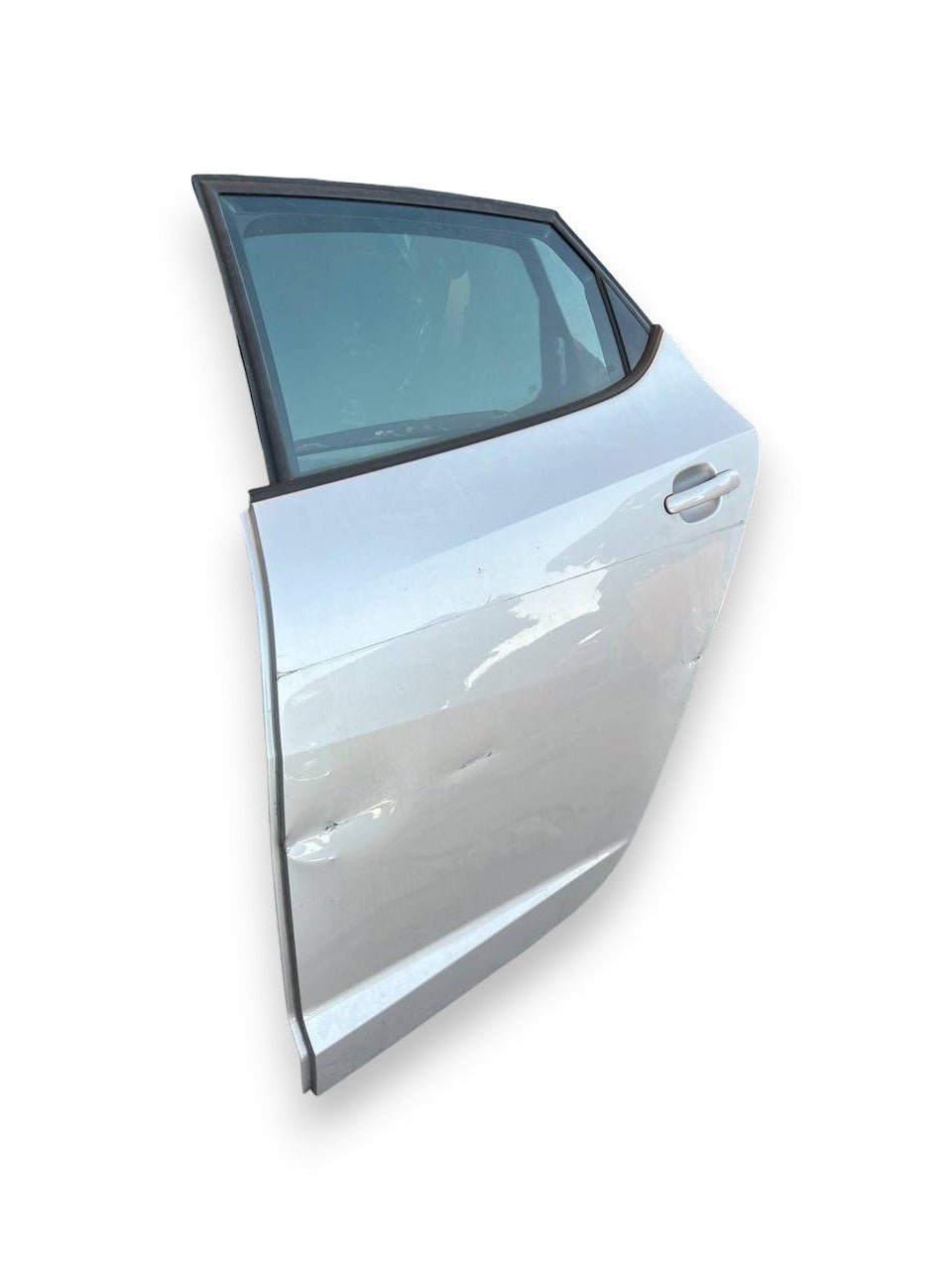 Porta / Portiera / Sportello posteriore sinistra (sx) Grigia Seat Ibiza (2015 al 2017)