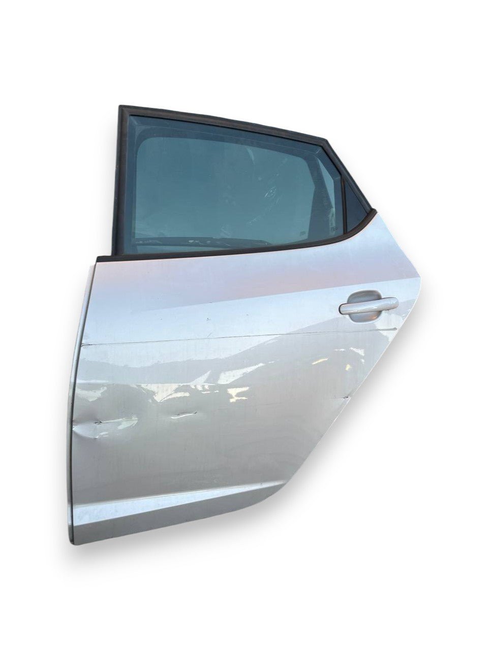 Porta / Portiera / Sportello posteriore sinistra (sx) Grigia Seat Ibiza (2015 al 2017)