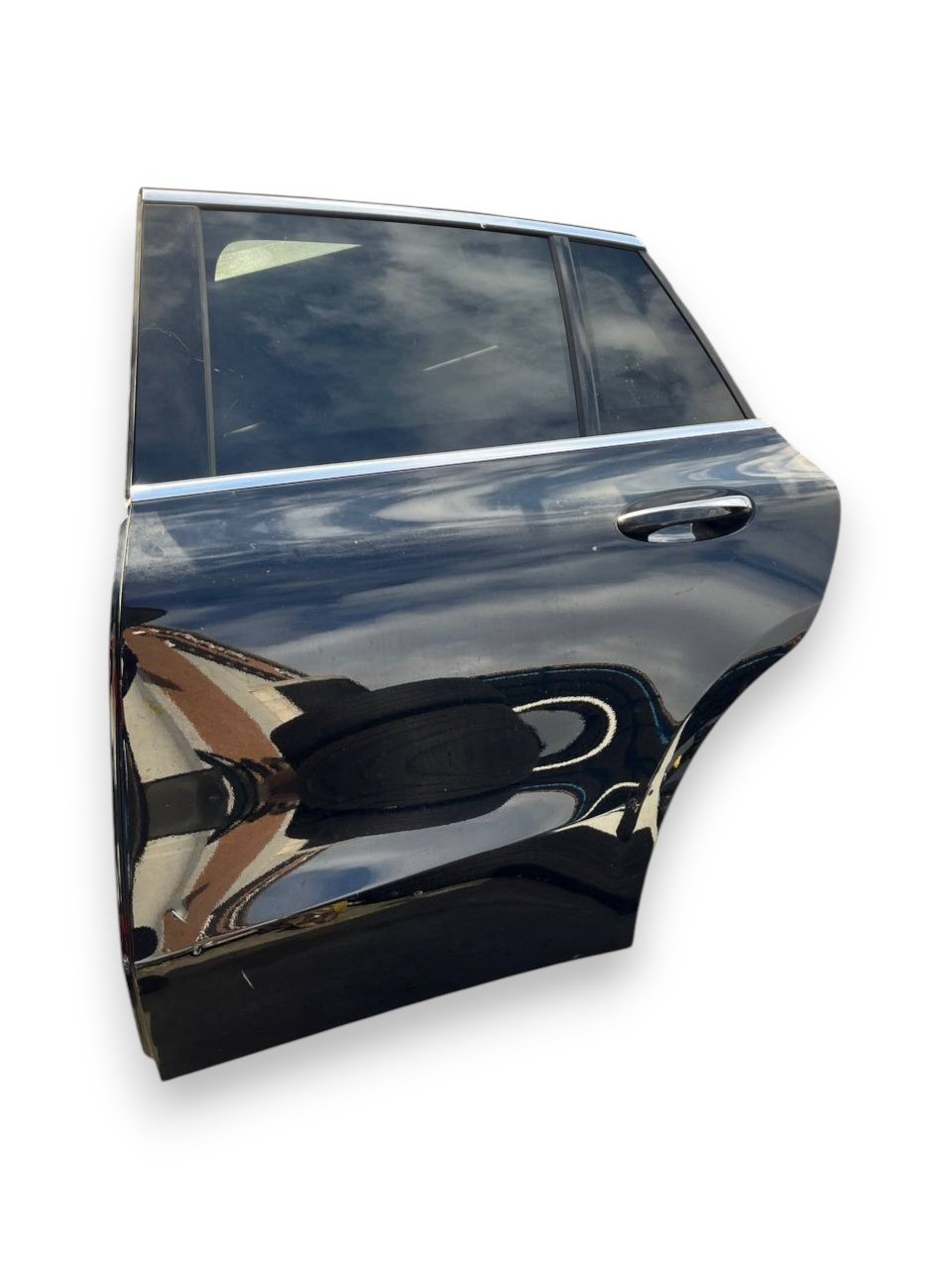 Portiera posteriore sinistra (sx) Mercedes - Benz EQC (2019 al 2024) Nera Porta / Portiera / Sportello