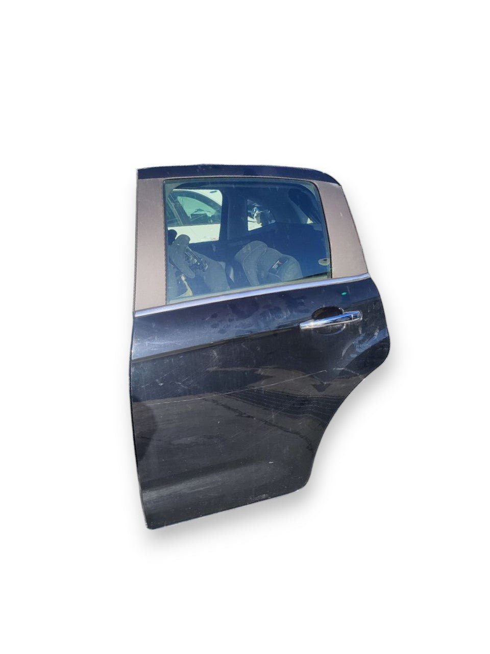 Porta / Portiera / Sportello posteriore sinistra (sx) Nera Citroen C3 (2014)