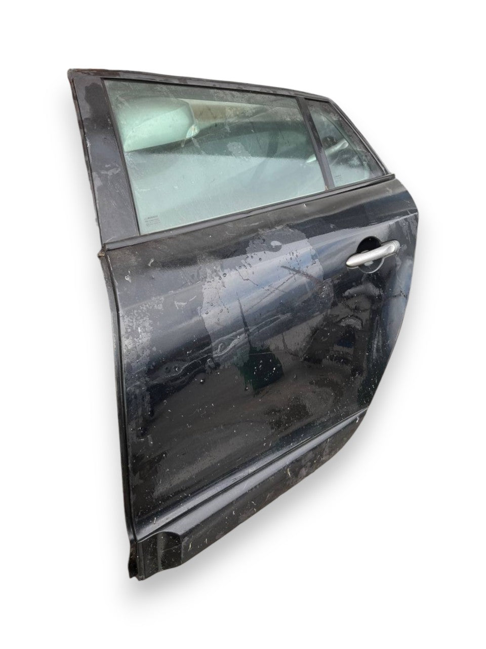 Porta / Portiera / Sportello posteriore sinistra (sx) Nera Renault Megane III (2008 - 2016)