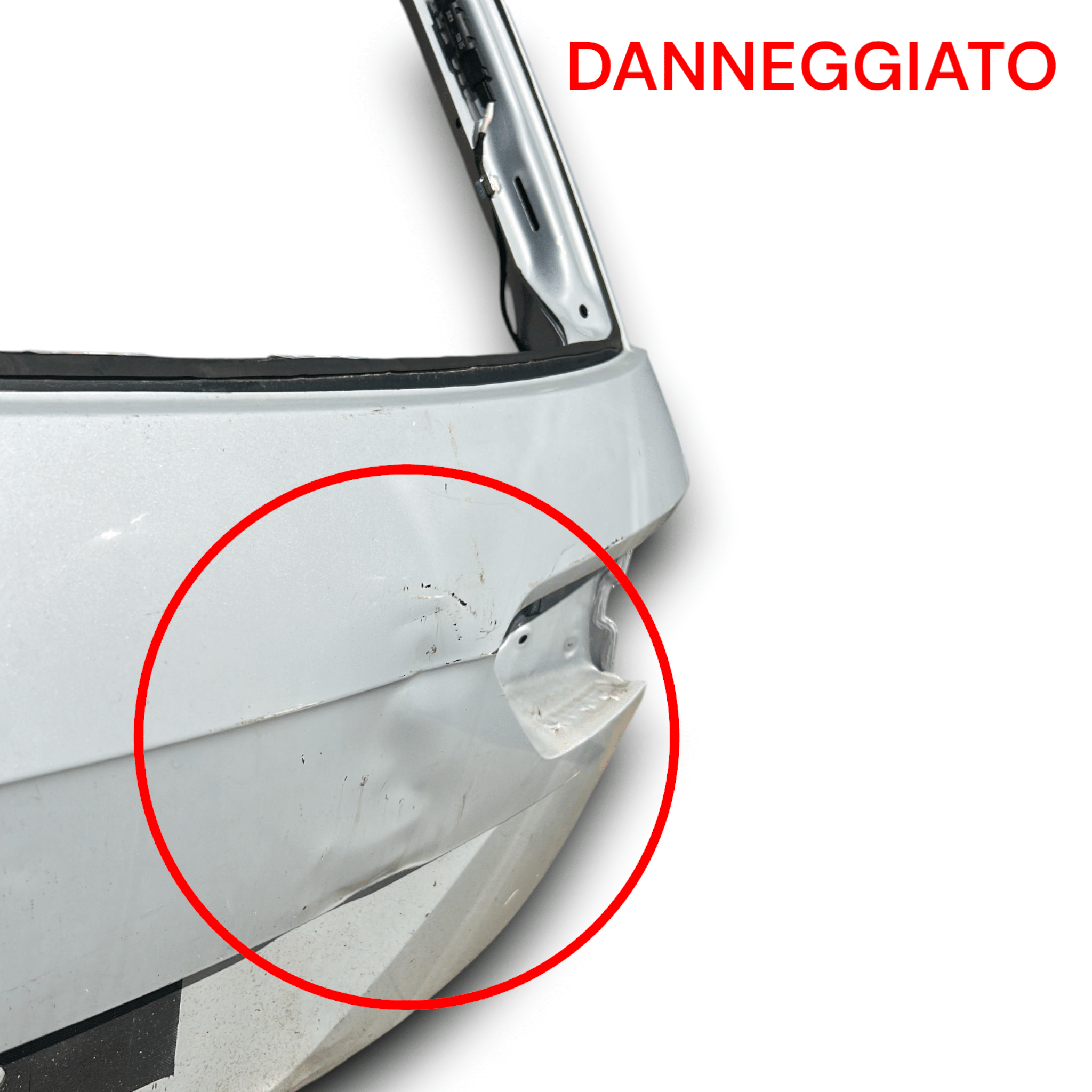 Portellone Bagagliaio Bianco Volkswagen Tiguan (AD) (2016 > 2024) Cofano Posteriore