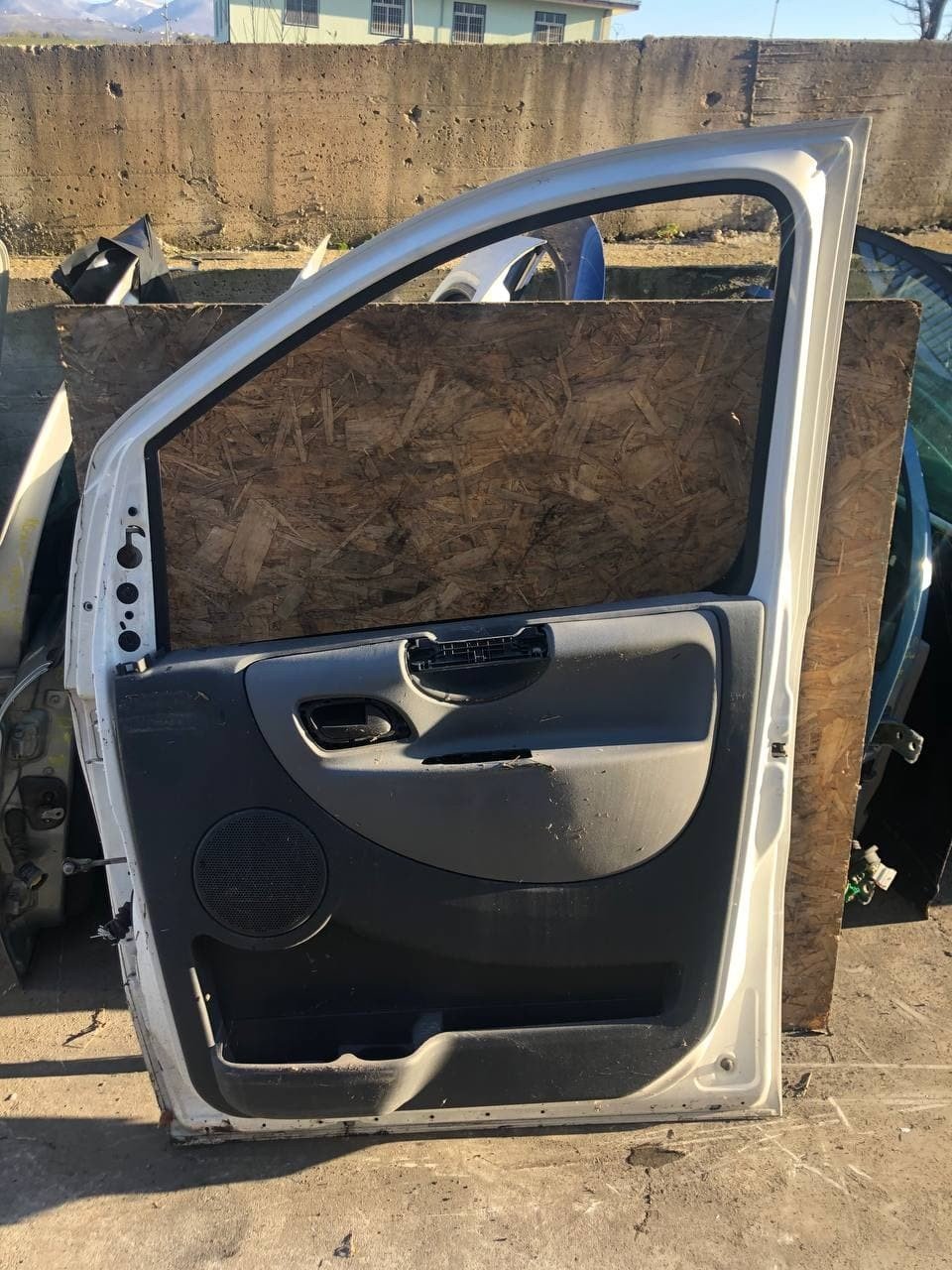 Portiera Anteriore Dx No Specchio Peugeot Expert 2007 Bianca