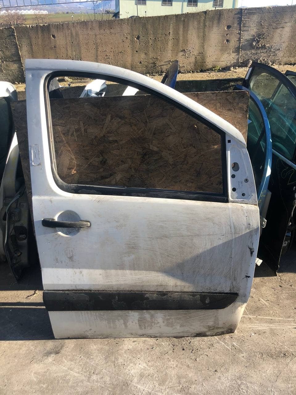 Portiera Anteriore Dx No Specchio Peugeot Expert 2007 Bianca