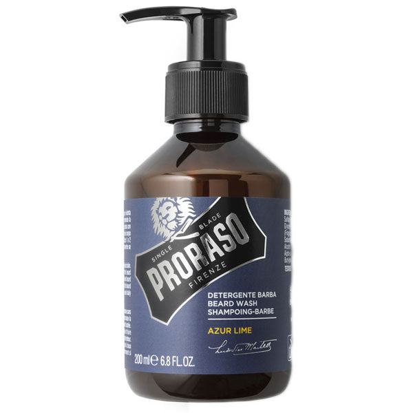 PRORASO AZUR LIME DETERGENTE BARBA 200 ML - BIBA-RICAMBI