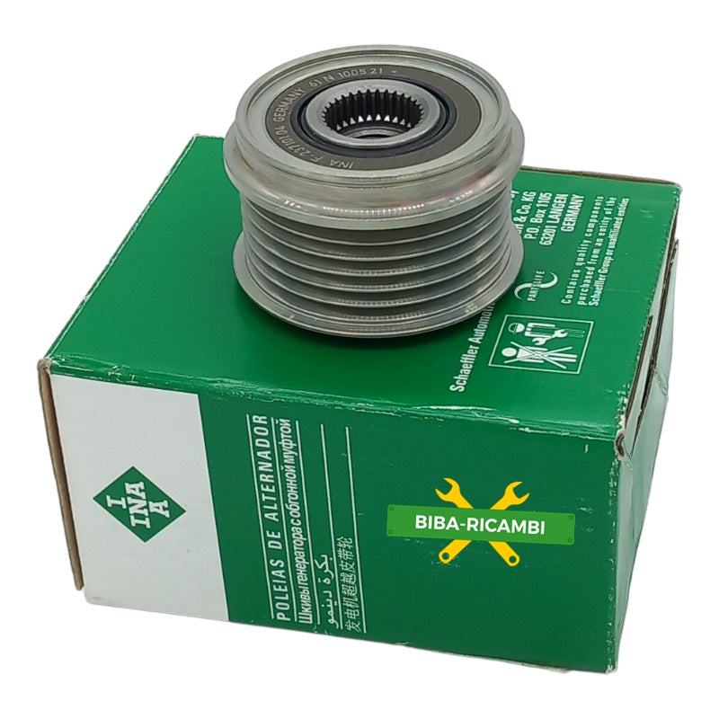 Puleggia Alternatore Compatibile Per Suzuki Swift III (MZ) 1.3 67KW | Motore. M13A INA-GERMANY
