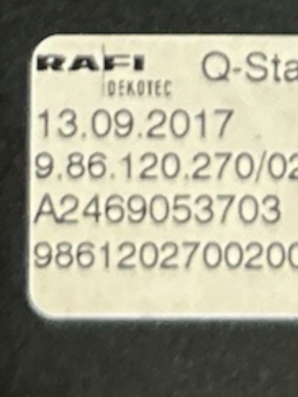 Pulsante / Interruttore Rotante Modalità Di Guida Mercedes Benz Classe A (W176) (2012 > 2018) cod.A2469053703
