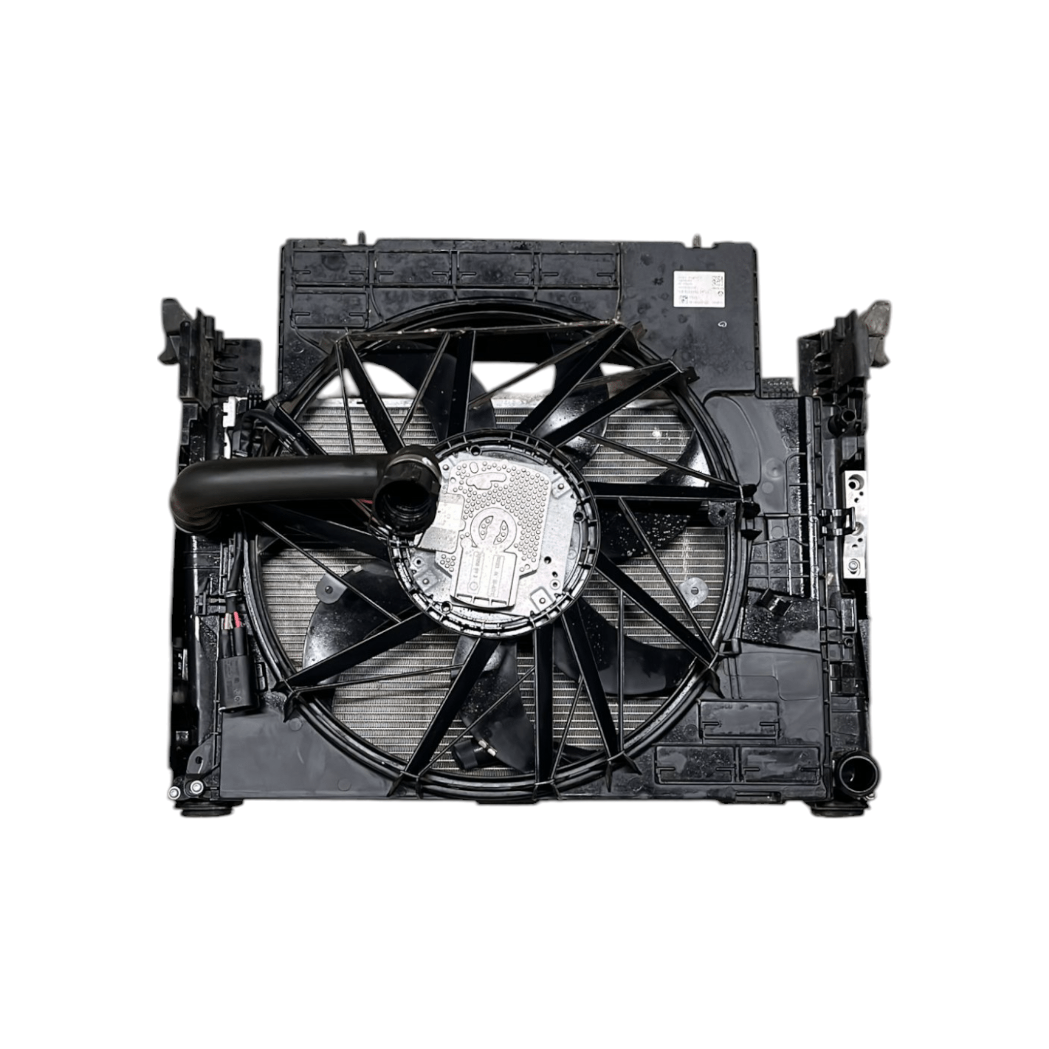 Radiatore con elettro ventola Bmw X3 F25 2.0 diesel (2010-2017) cod.73912311 / 7562594-02