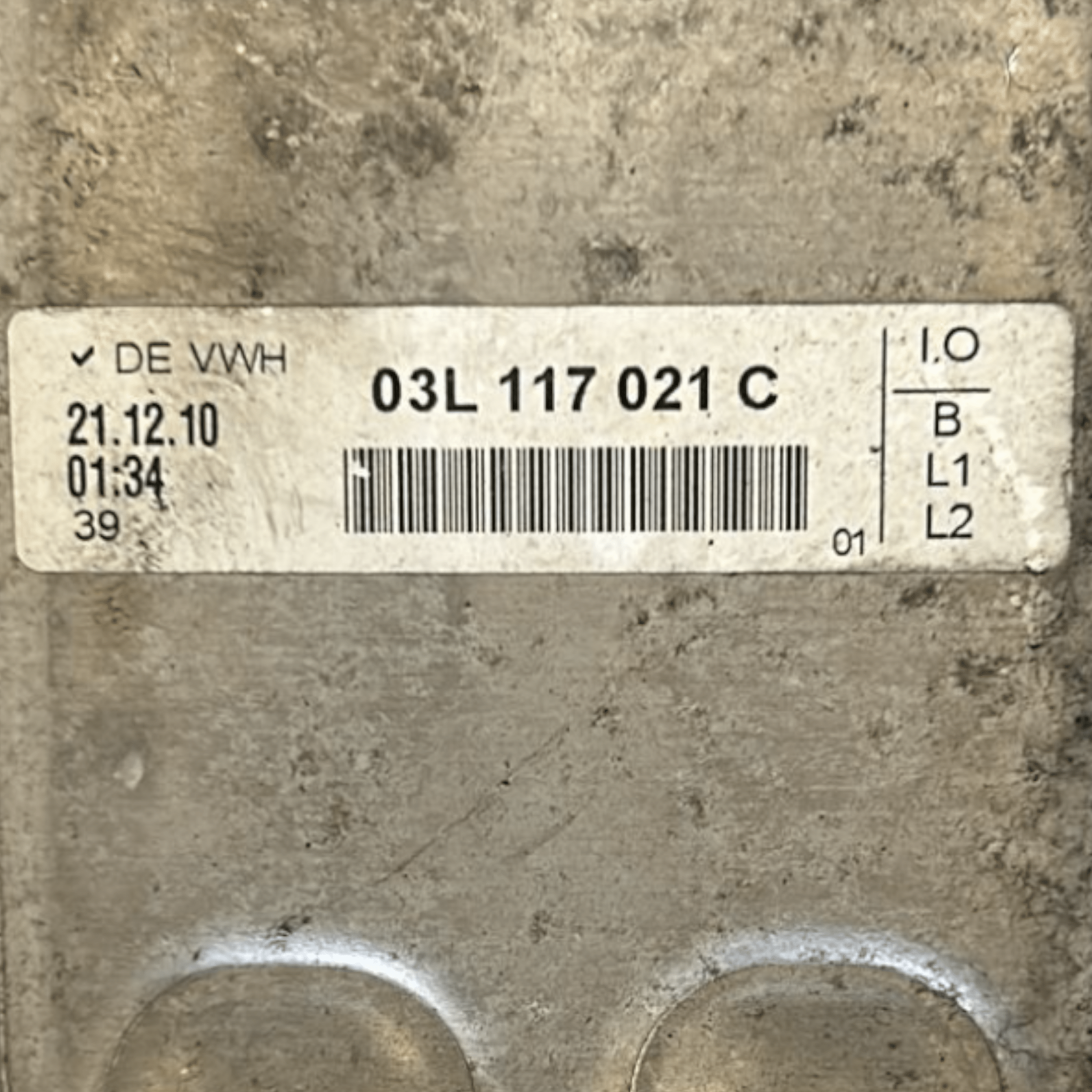 Radiatore Olio Seat Leon III 2.0 Diesel cod:03L117021C (2013 > 2019)