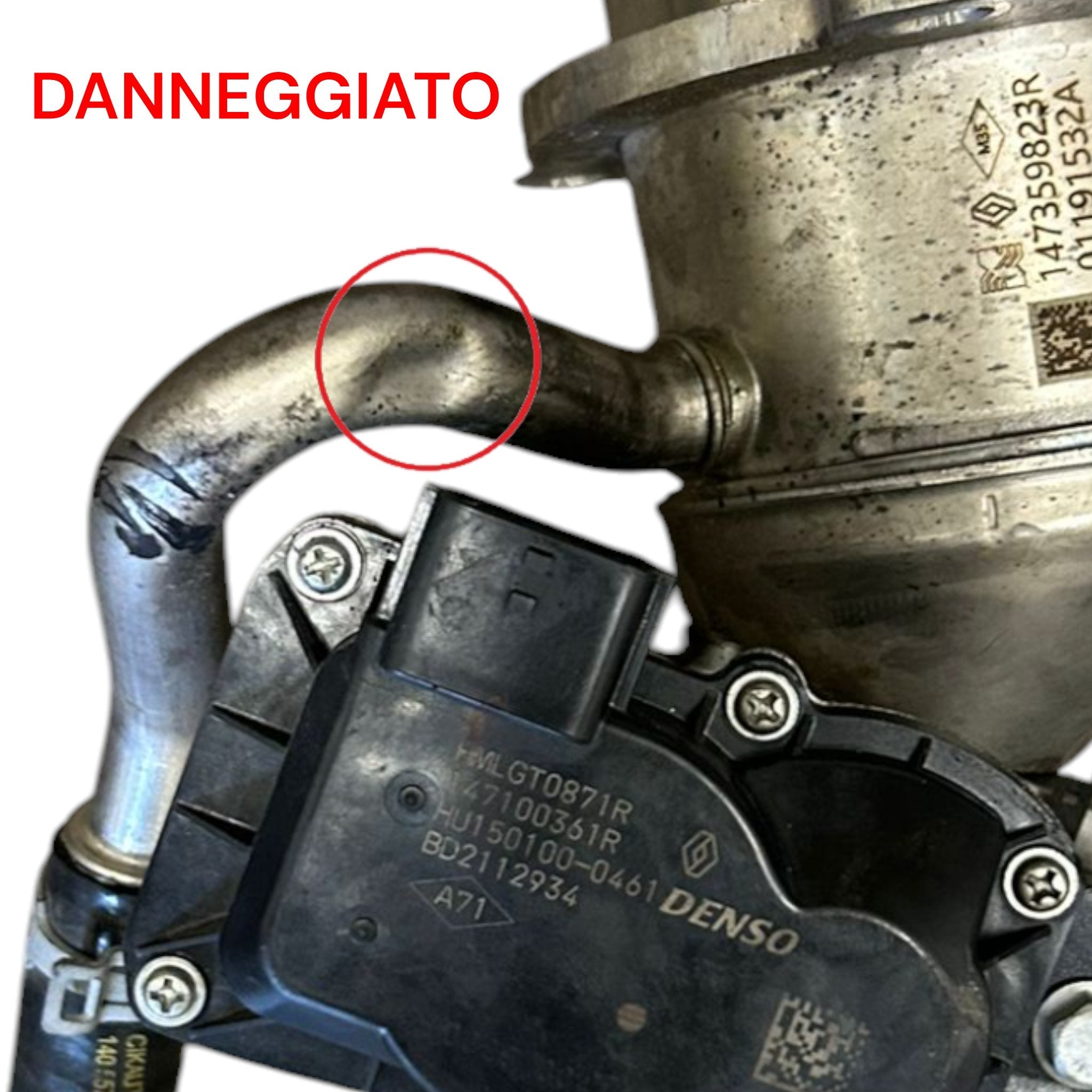 Radiatore / Valvola EGR Gas Di Scarico Nissan Qashqai (J11) cod.147359823R 1.5 Diesel (2014 > 2021)