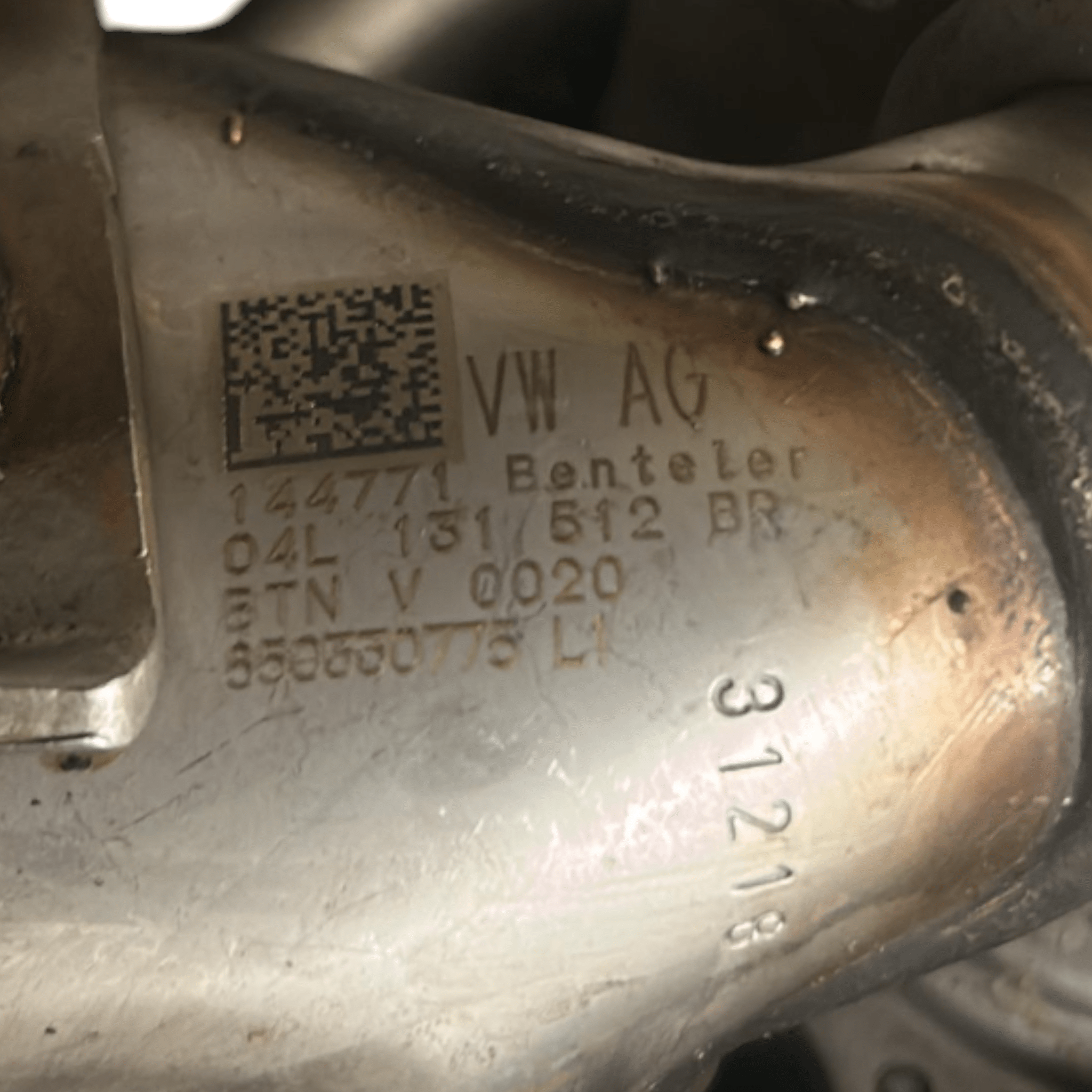 Radiatore Valvola EGR Volkswagen Golf VII cod.04L131512BR 1.6 Diesel (2012 > 2019)