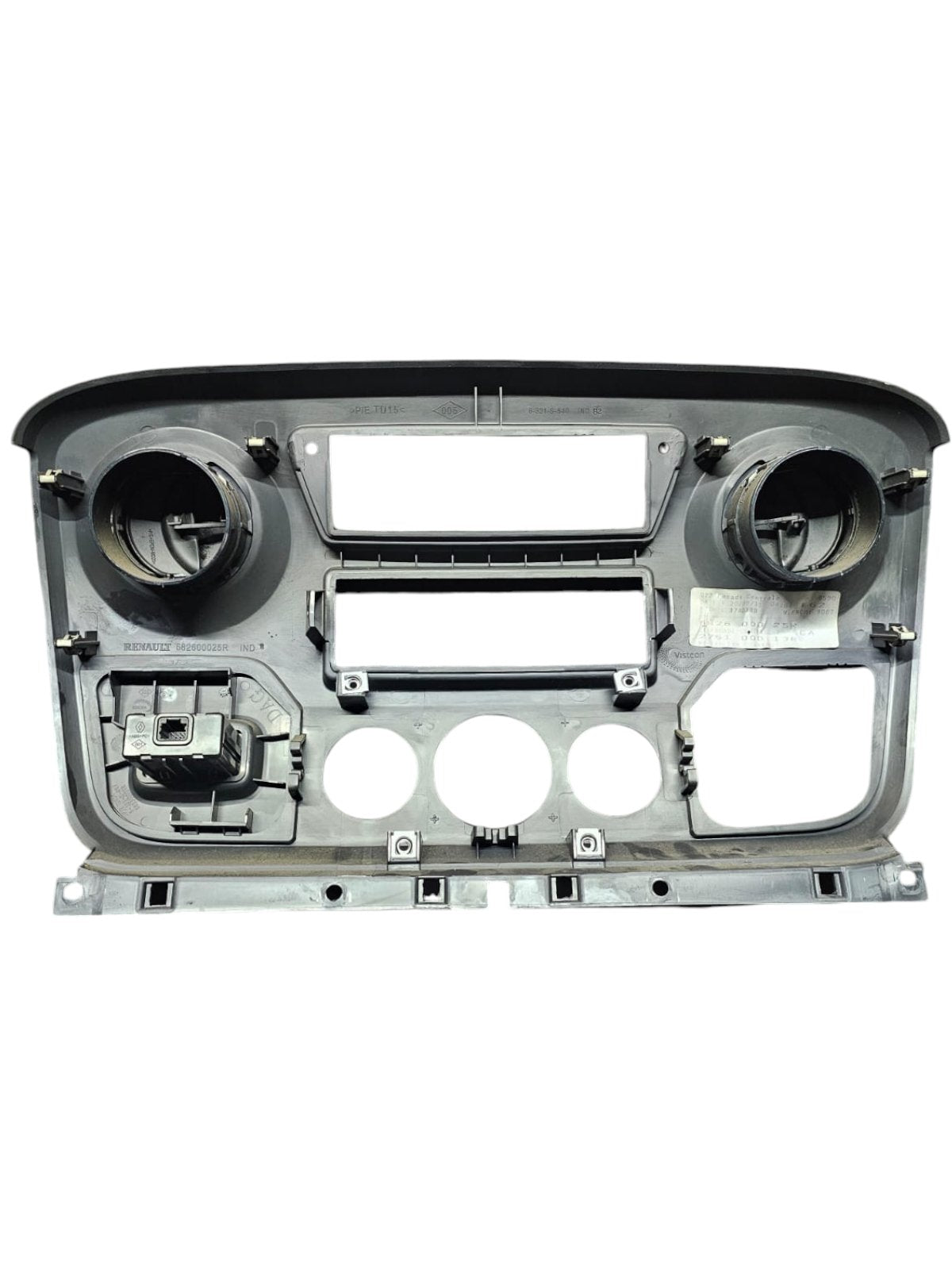 Renault Master (2014-2019) Cod:682600025R Mascherina Autoradio + Bocchette Aria + Ingresso Cavo AUX (2014-2019)