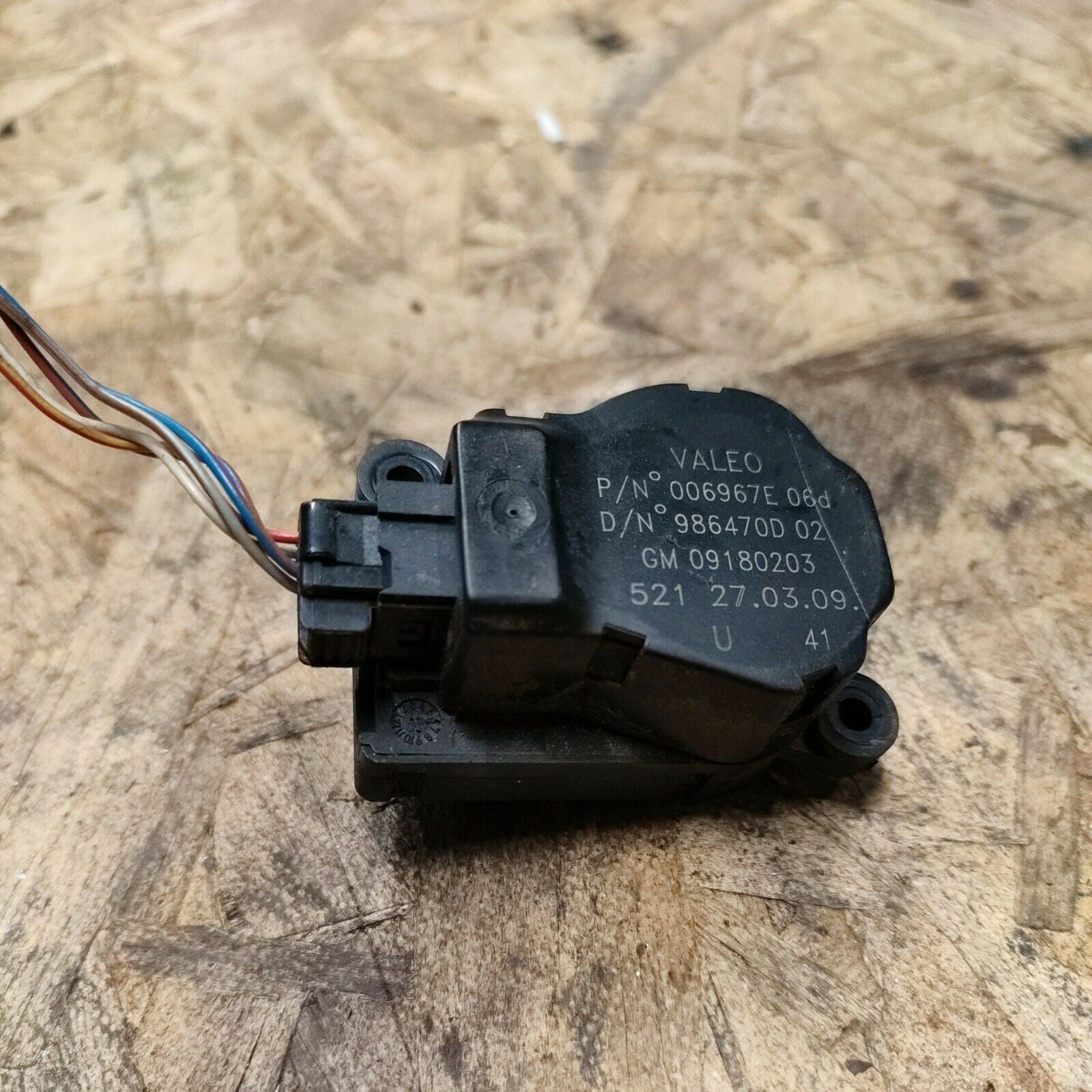 Riscaldatore Sfiato Attuatore Motore A 09180203 Valeo