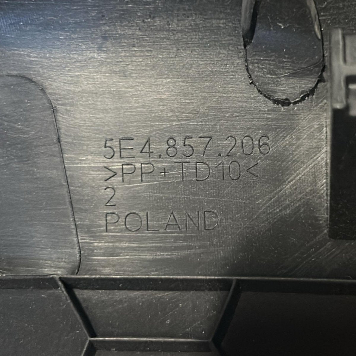 Rivestimento Piantone Sterzo Skoda Octavia IV (NX) cod.5E4857206 (2020 > 2023)
