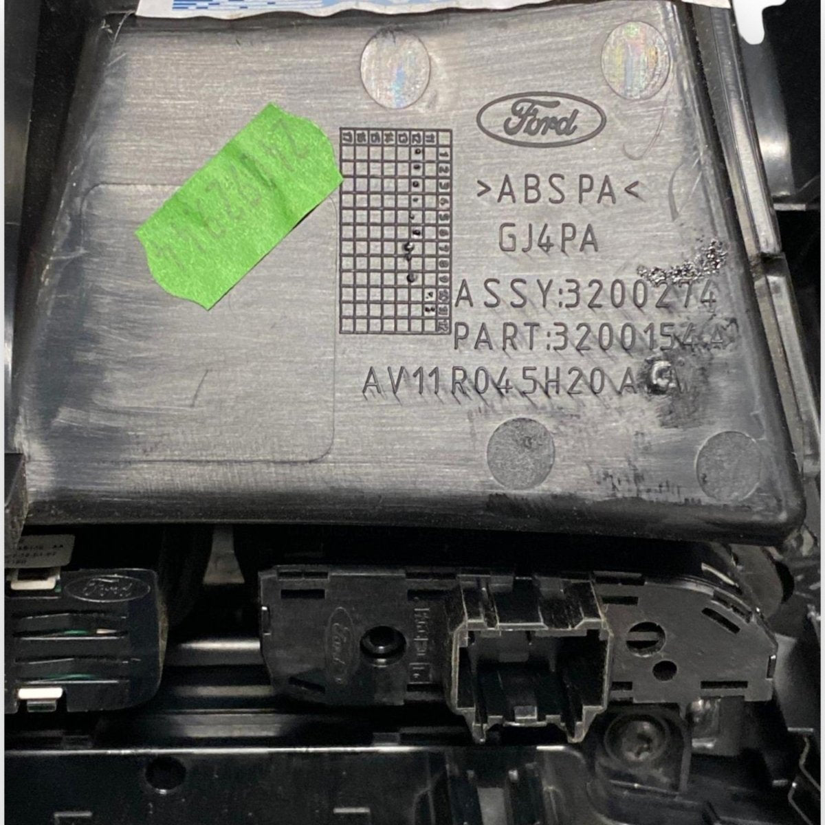 Rivestimento tunnel centrale + comandi clima Ford B-Max (2012-2018) Cod: AV1T18C612