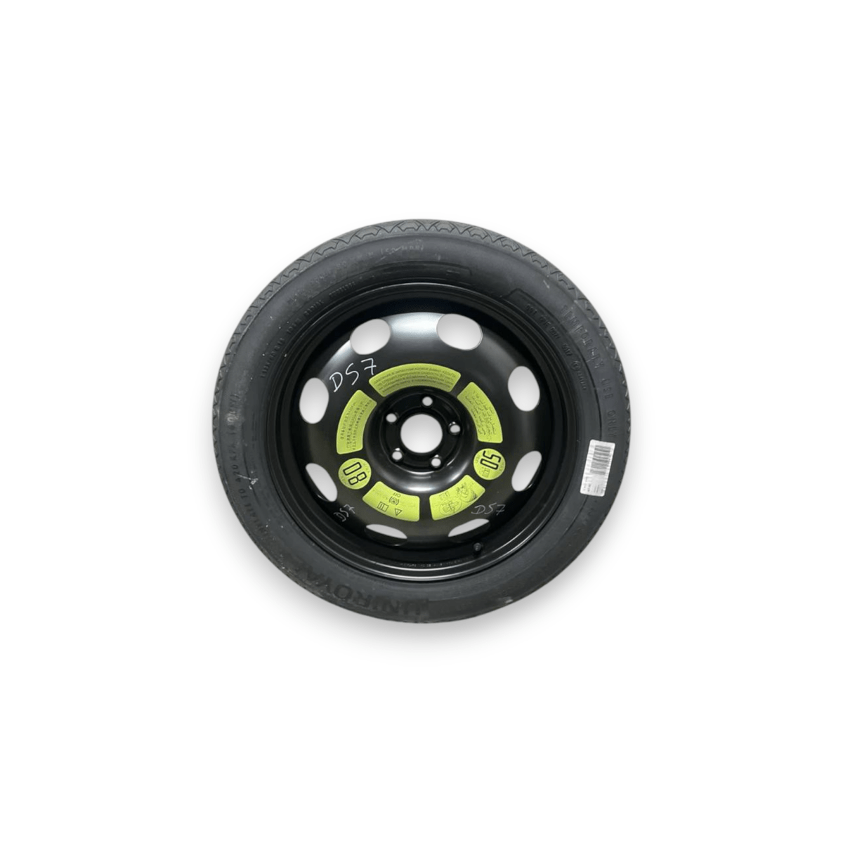 Ruota di Scorta + Kit Riparazione Ds 7 (2017 -) (135 / 80 / R18) cod: 9804035180
