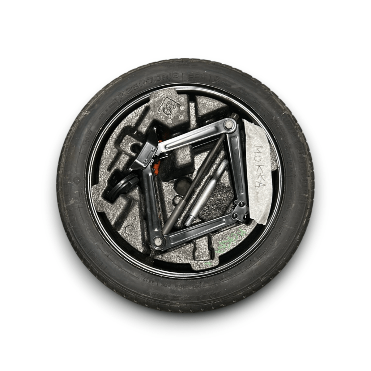 ruotino di scorta opel mokka x (125/70 r16) (2012 > 2019)