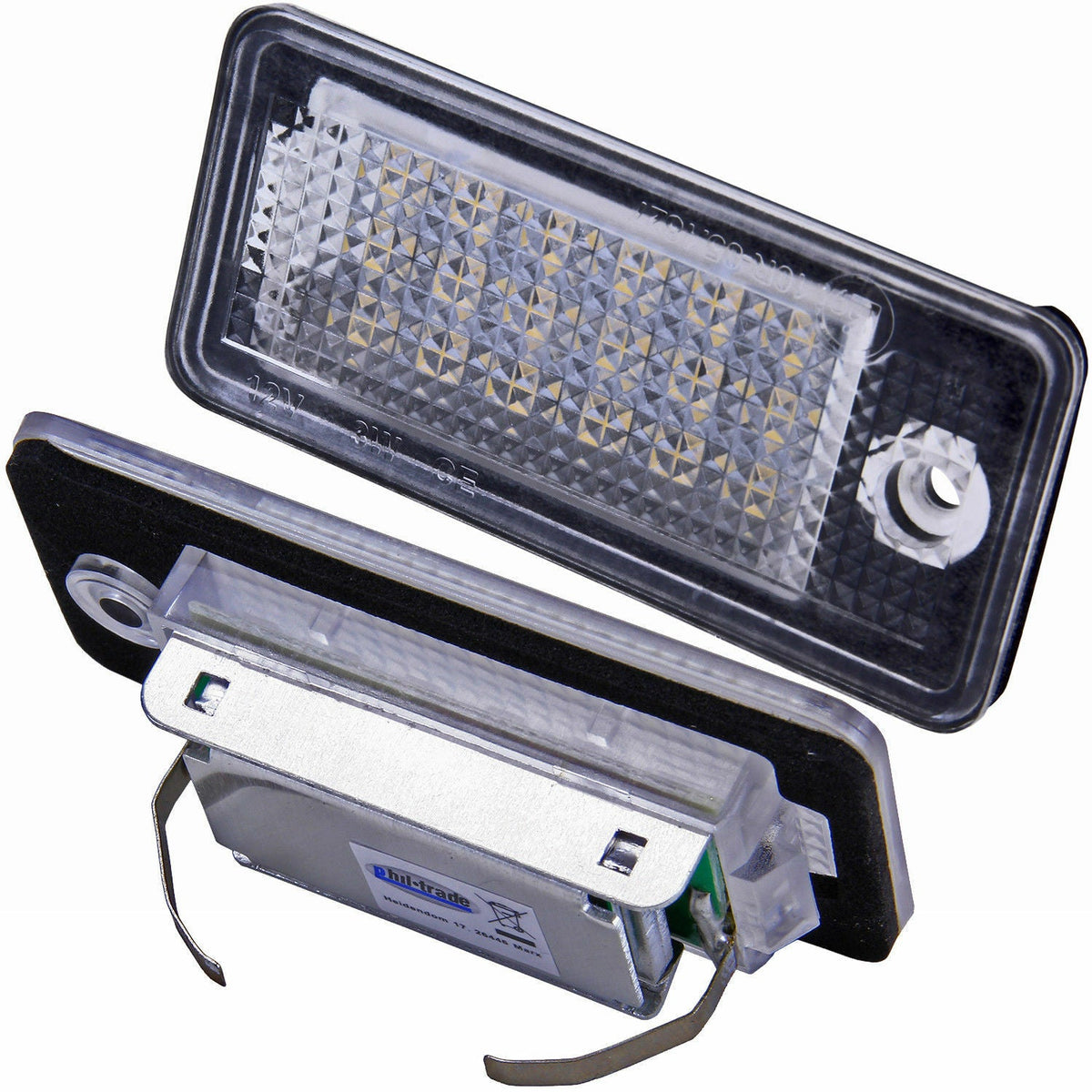 Lampadine Placchette Luci Targa Led Specifiche Adattabile Audi A4 II dal 2000-2005 BIBA-RICAMBI