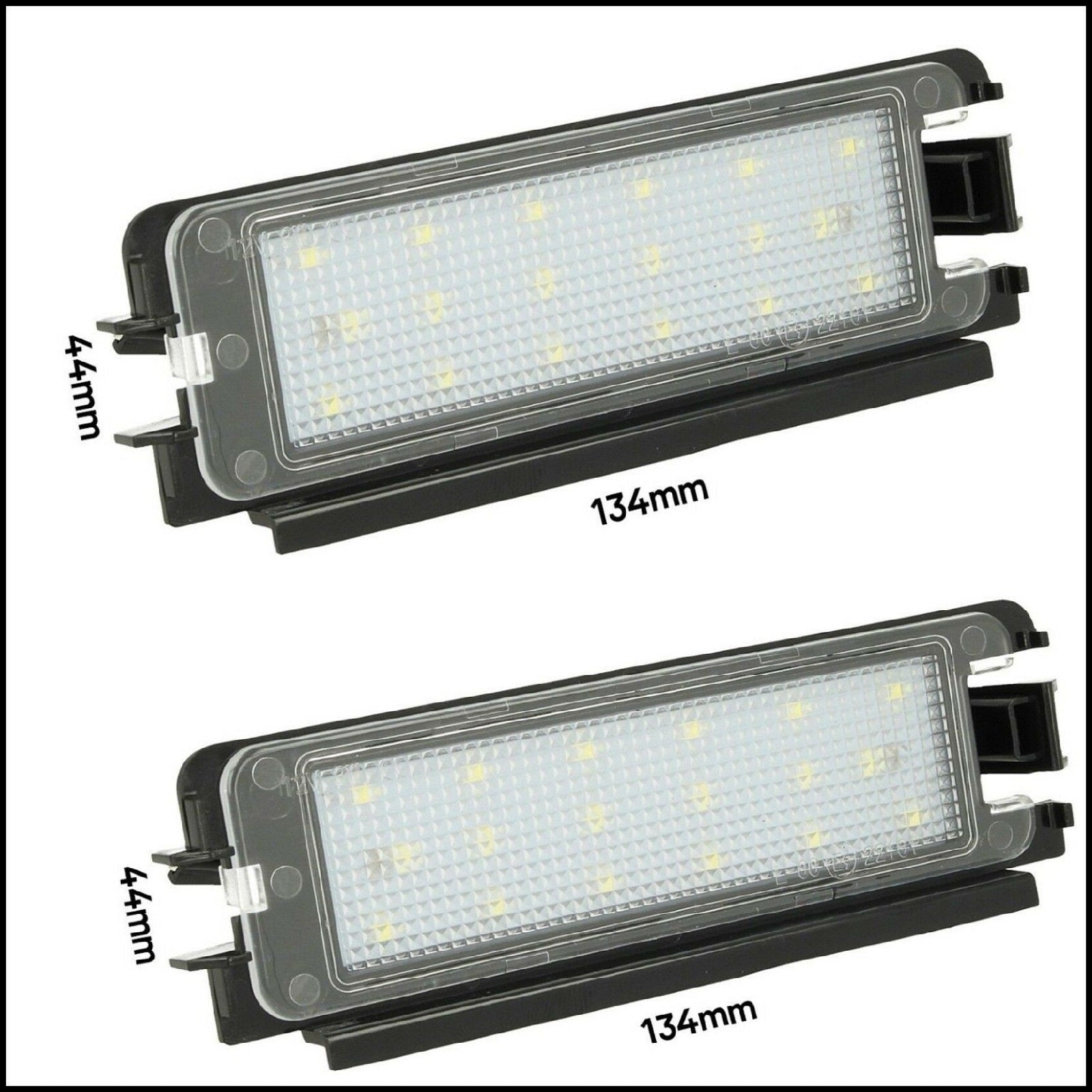 Lampadine Placchette Luci Targa Led Specifiche Adattabile Dacia Logan II dal 2012> BIBA-RICAMBI