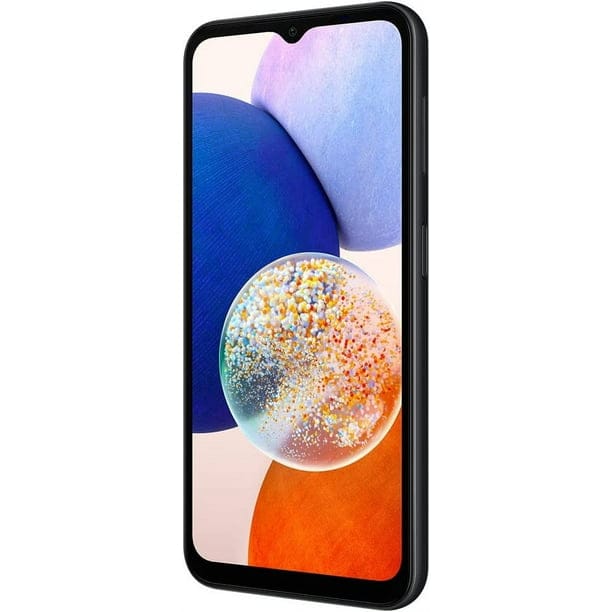 Samsung Galaxy A14 6.6", 128 GB, Nero, Dual-SIM, SM-A145RZKVEUE (C)