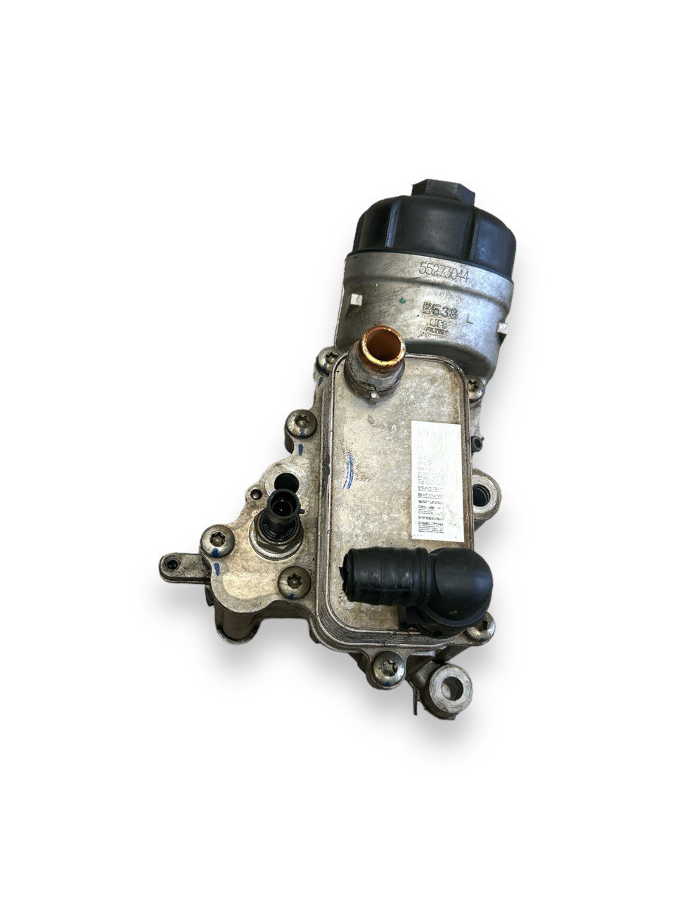 Scambiatore Di Calore + Supporto Filtro Olio Fiat 500X 1.6 Diesel (2014 > ) cod.55273044