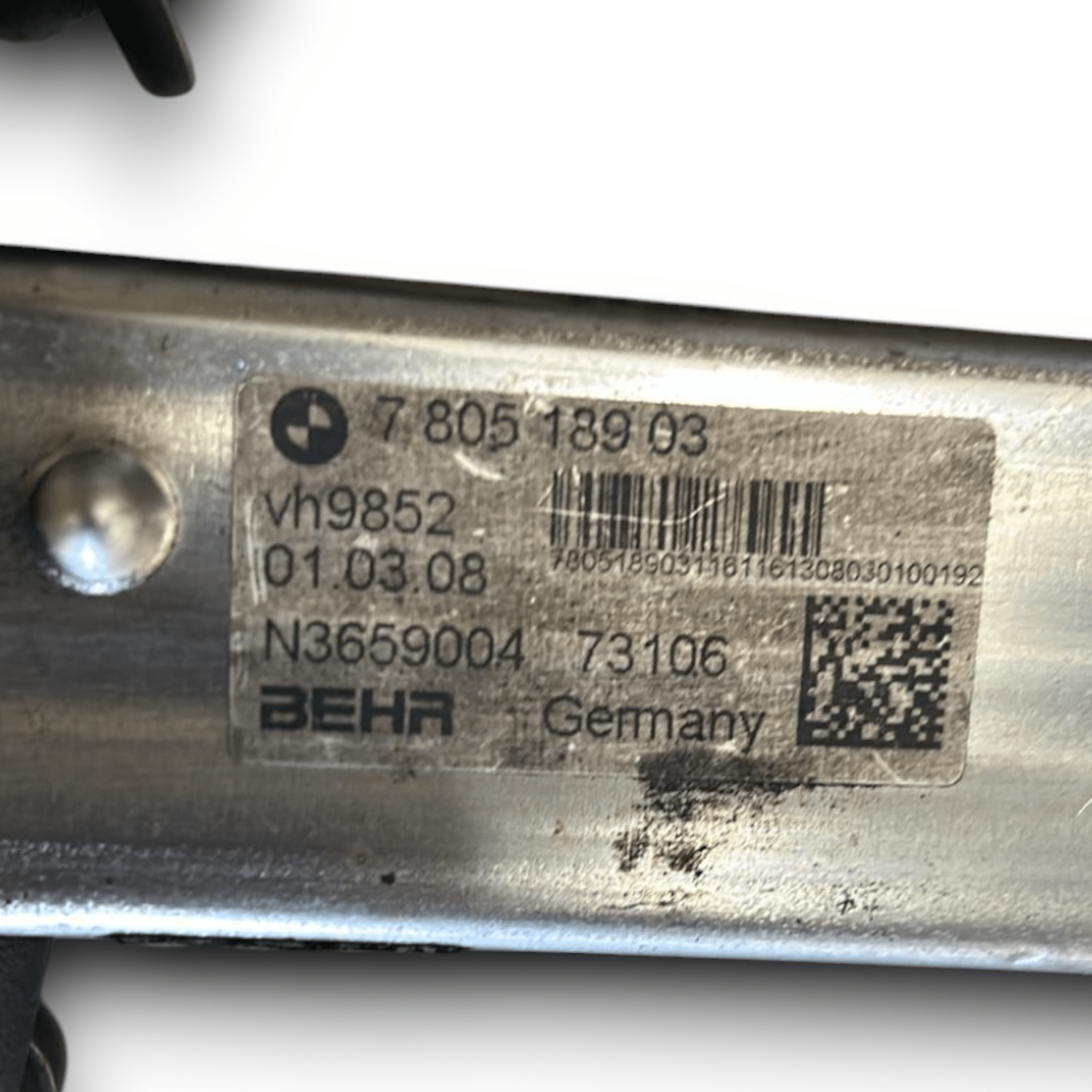 Scambiatore Di Calore / Valvola EGR Bmw Serie 1 E87 2.0 Diesel cod:780518903 (2004 > 2013)