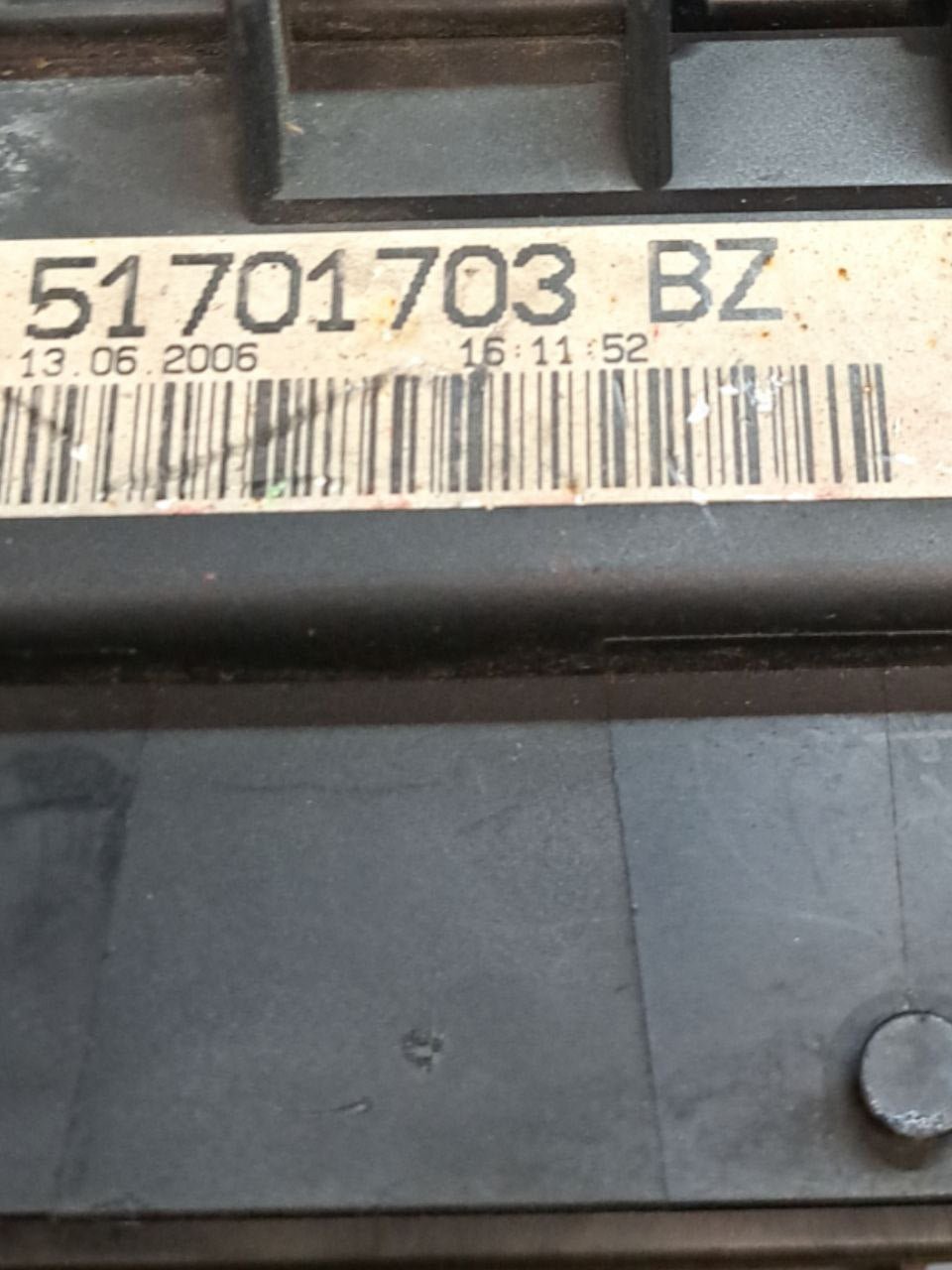 Scatola Fusibili Centralina Portafusibili Fiat Grande Punto 1.2 benzina (2005-2012) COD:51701703