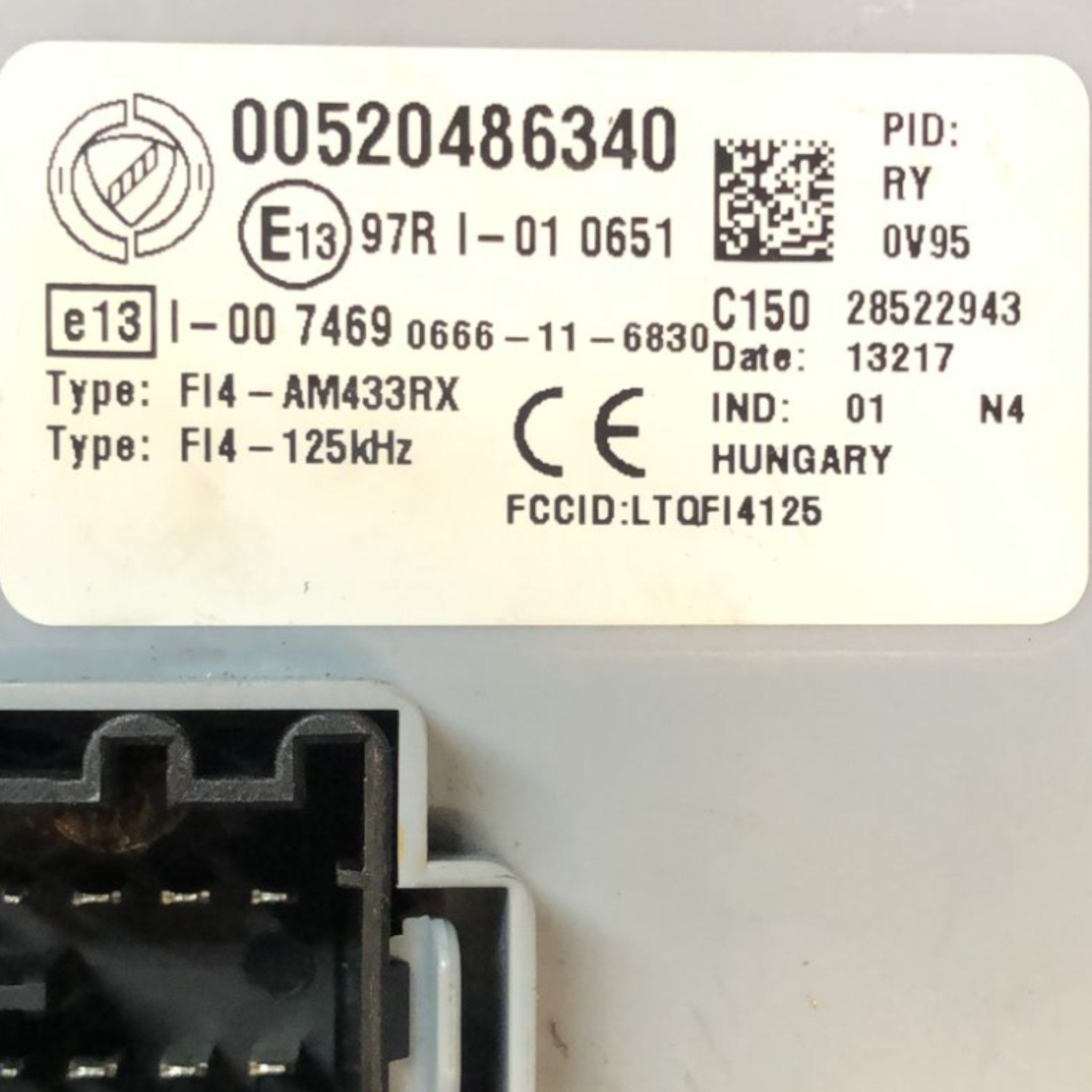 Scatola Fusibili Fiat Panda 319 1.2 Benzina (2012 >) cod:00520486340