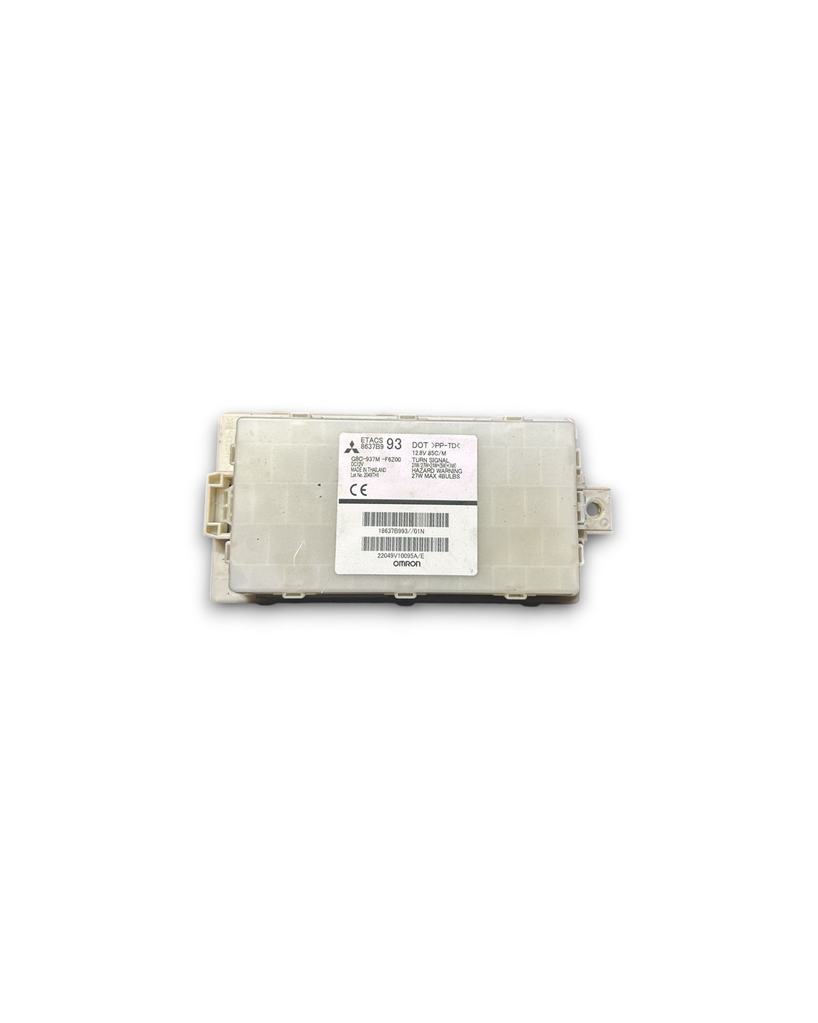 Scatola Fusibili Mitsubishi Space Star 1.0 Benzina cod.G8C-937M-F6Z00 (2012 > )