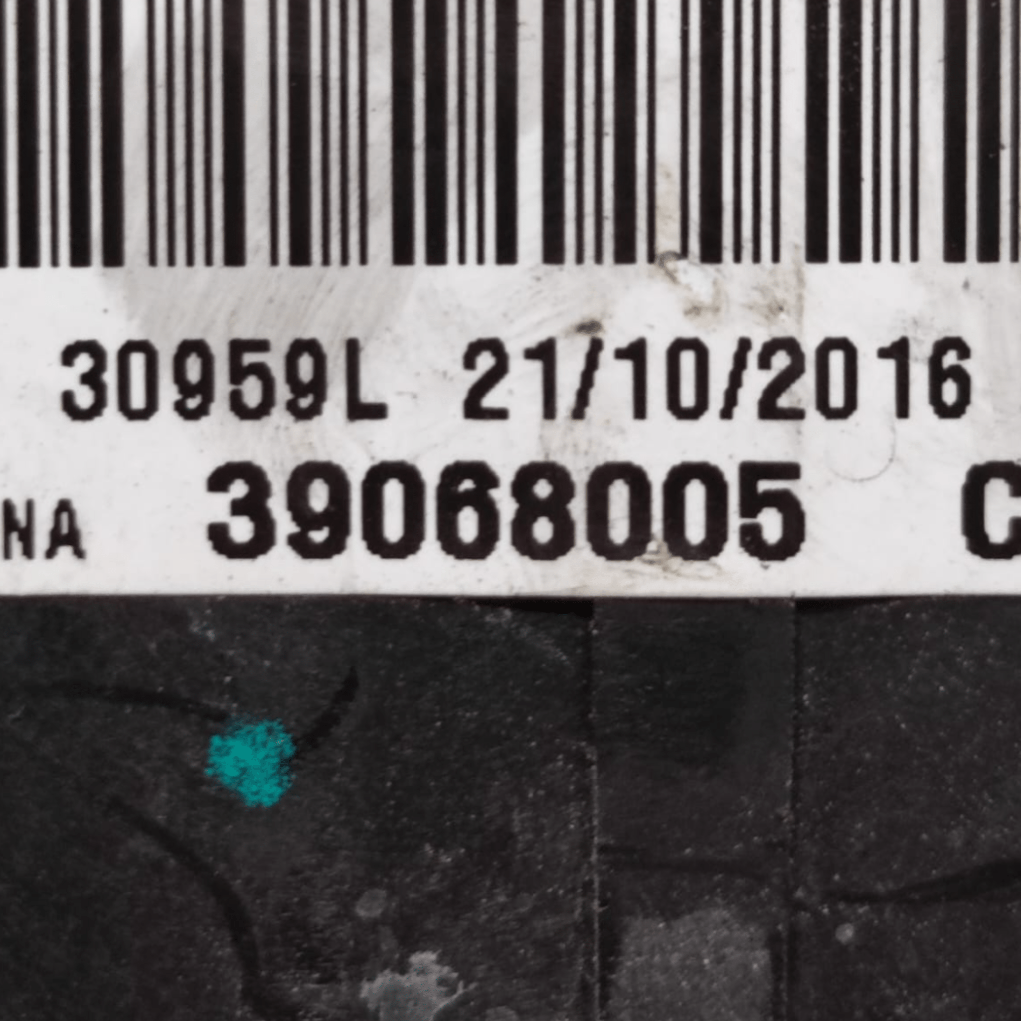 Scatola Fusibili Opel Corsa E 1.4 Benzina COD: 39068005 (2014-2019)