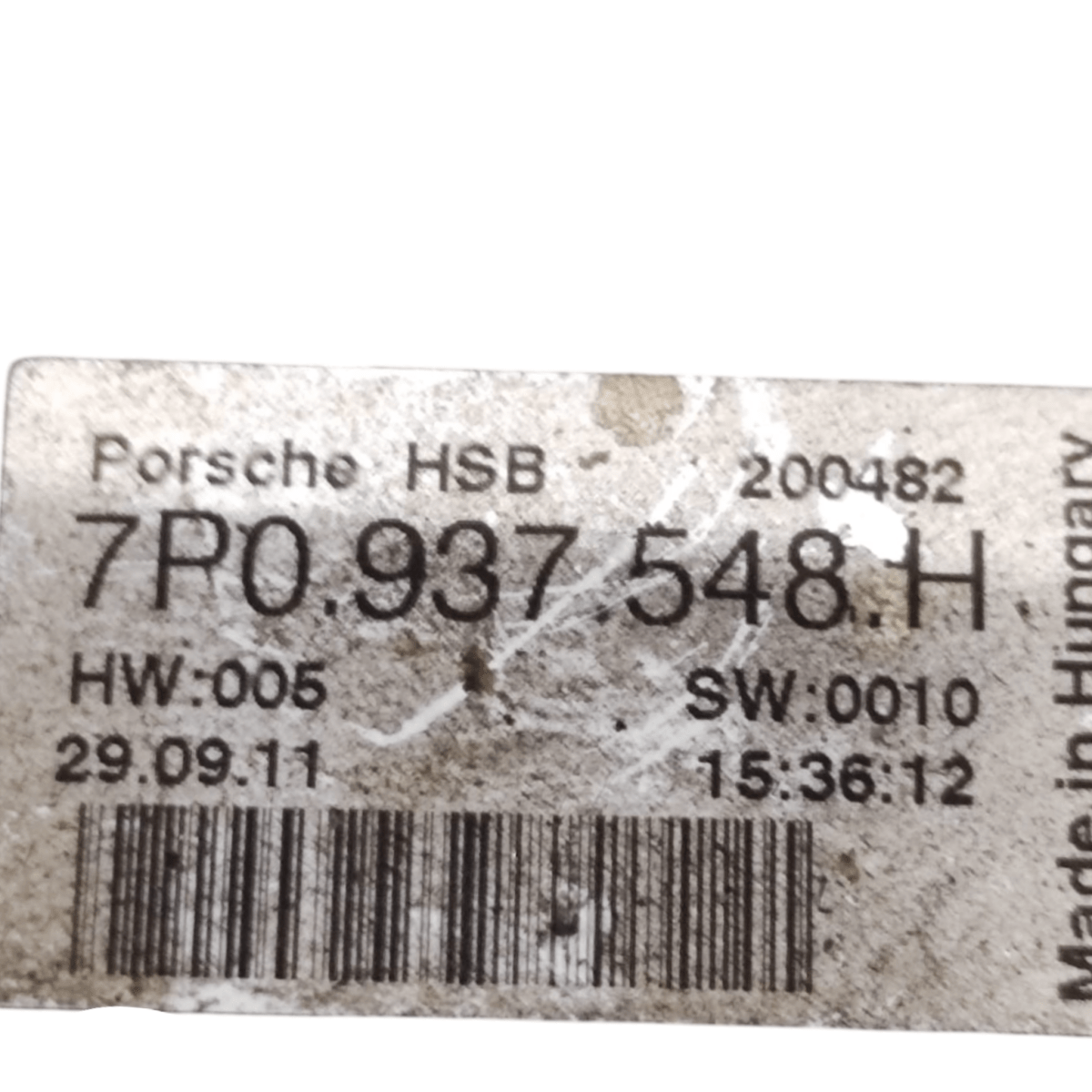 Scatola fusibili porsche cayenne 92a 3.0 diesel cod: 7p0937548h (2010-2017)