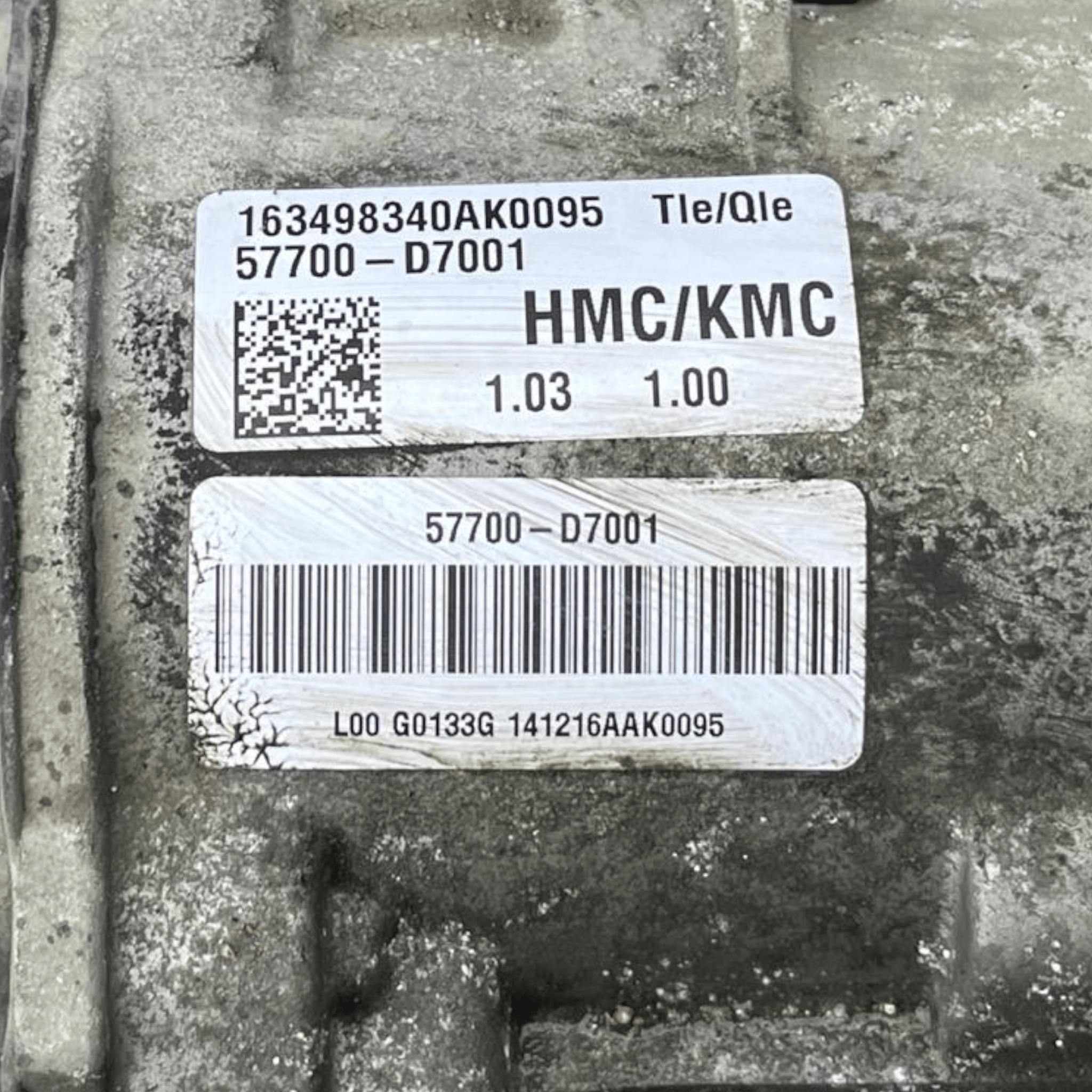 Scatola sterzo / scatola guida Hyundai Tucson / Kia sportage QL cod.57700-D7001 1.7 Diesel (2015-2020)