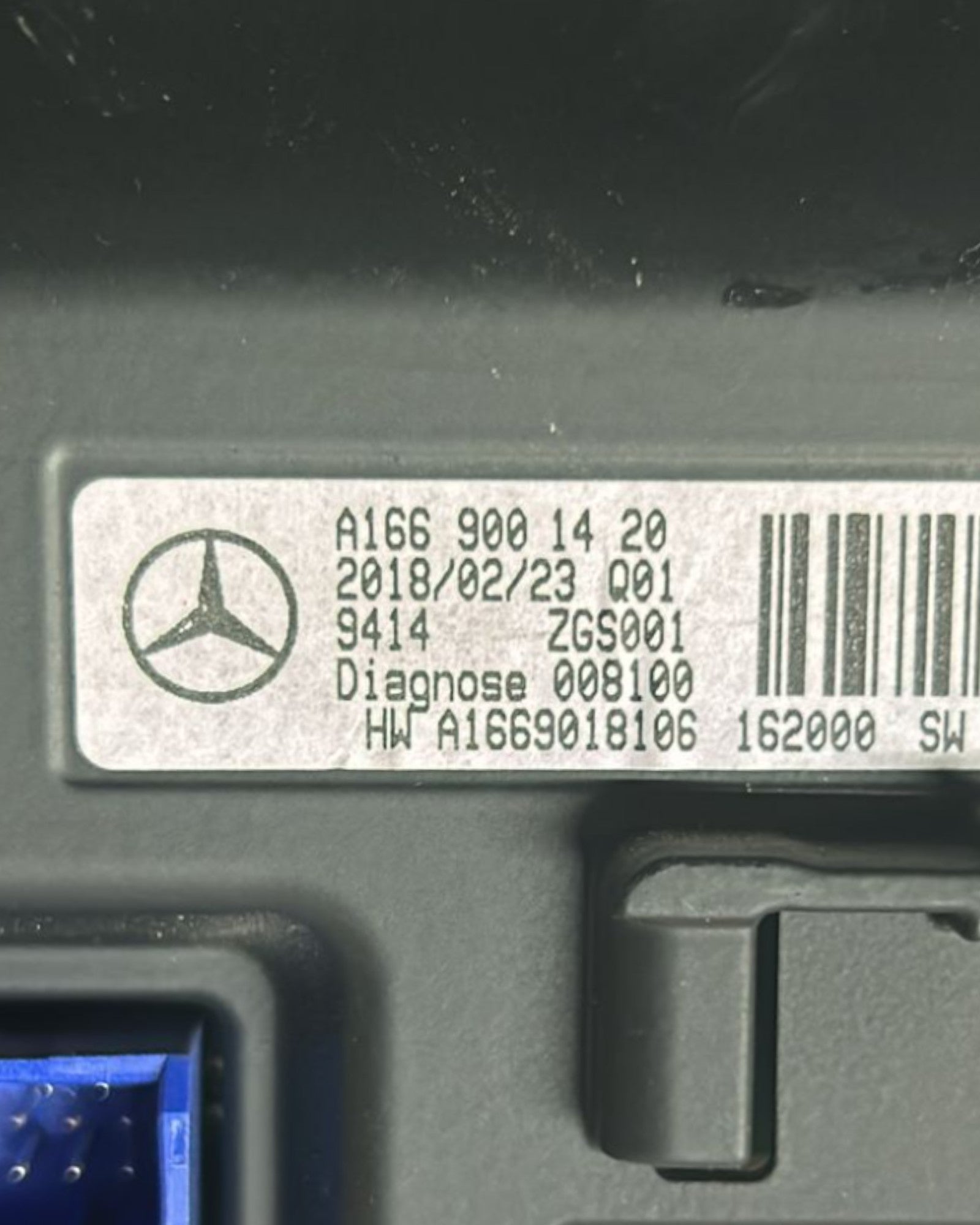 Schermo / Display Mercedes Benz Classe A (W176) cod.A1669001420 (2012 > 2018)