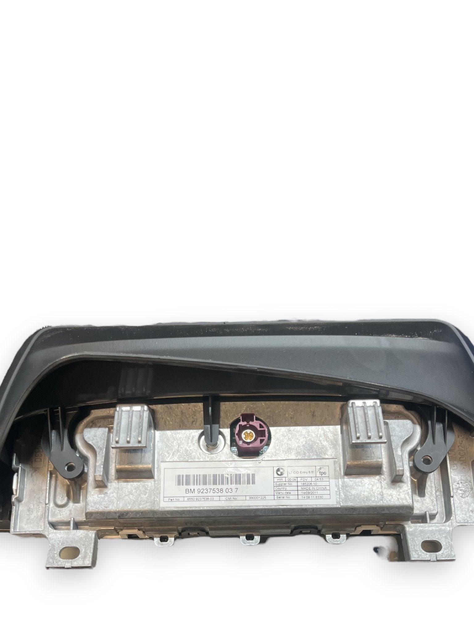 Schermo Display Multifunzione Autoradio Navigatore BMW Serie 1 ( F20 - 2011 ) cod : 9237538037