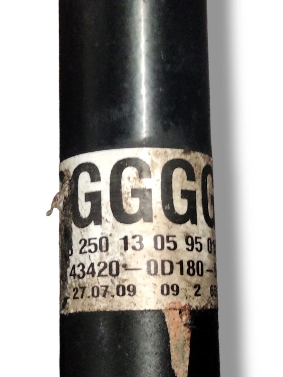 Semiasse/ Albero motore / trasmissione anteriore sinistro (sx) Toyota Yaris 1.4 diesel (2005-2011) cod.434200D180