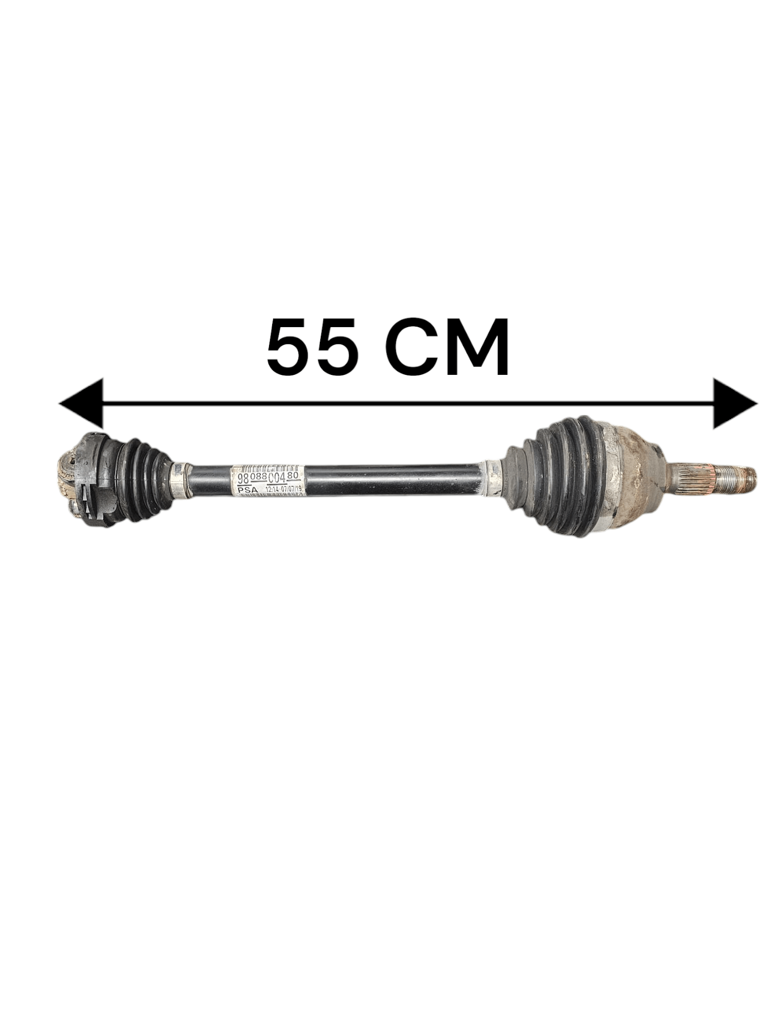 Semiasse Anteriore Sinistro Opel Crossland X 1.2 Benzina Cod:9808800480 (2017-2024) Cambio Manuale