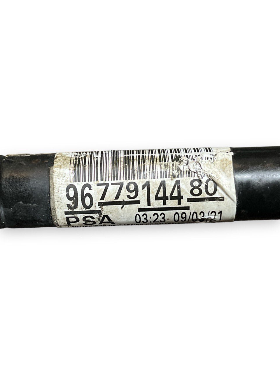 Semiasse anteriore sinistro Peugeot 308 1.6 benzina (2013-2021) cod.9677914480 / albero motore / trasmissione / cambio manuale