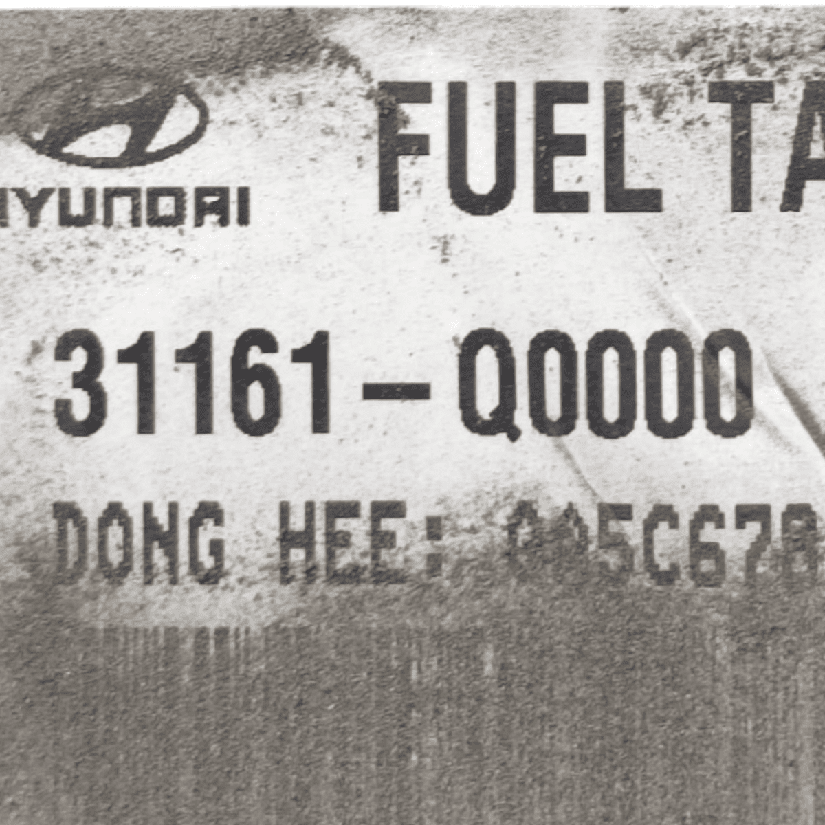 Serbatoio carburante hyundai i20 (bc3) 1.2 benzina cod: 31161q0000 (2020-)