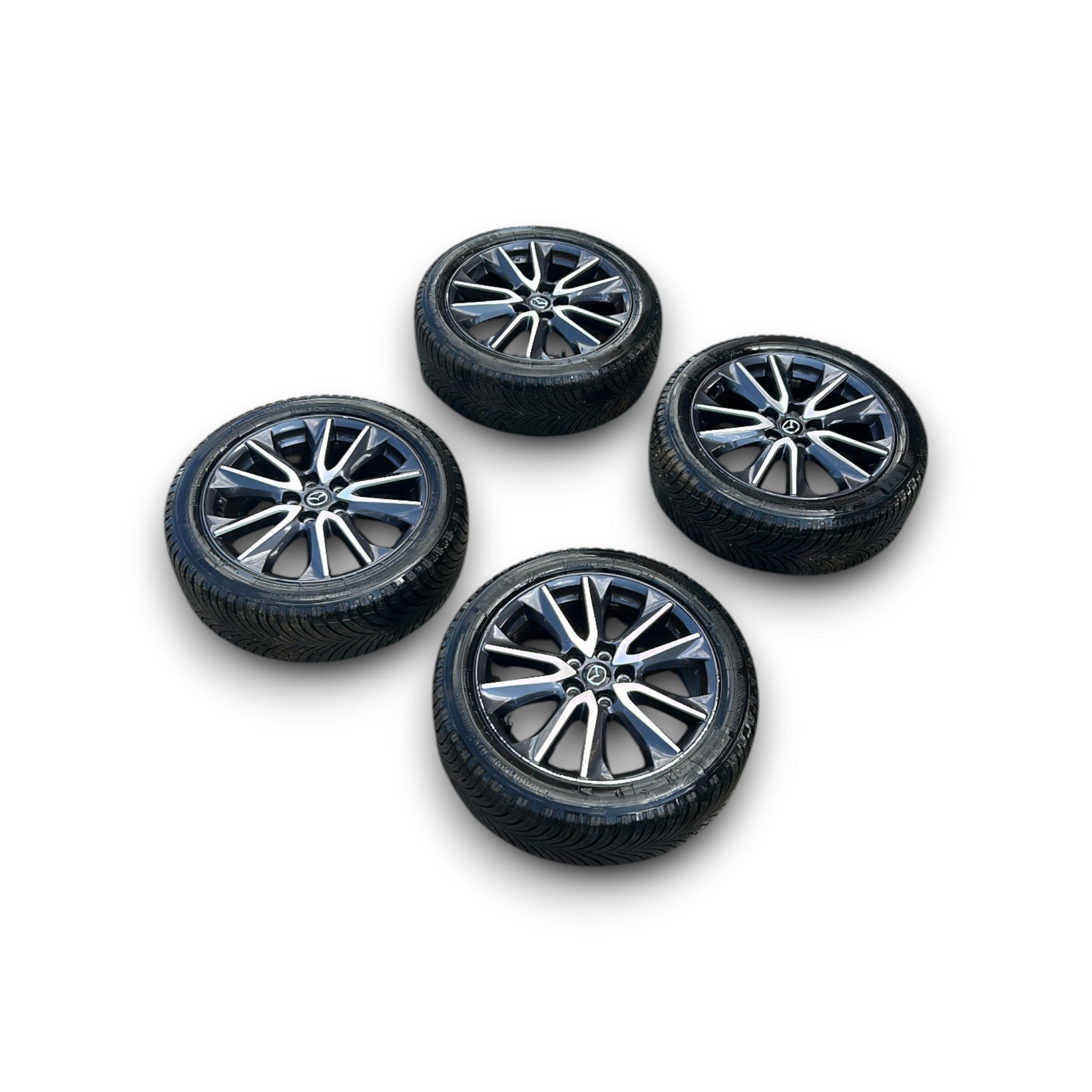 Set 4 Cerchi (DIAMANTATI) Mazda CX-3 cod.9965277080 (5 Fori / 215 / 50 R18) (2015 > )