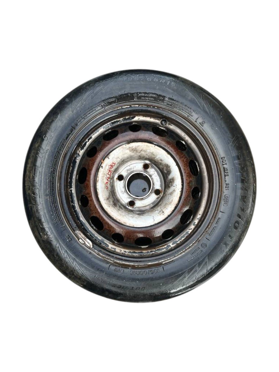 Set 4 cerchi in ferro R 17 Peugeot Partner (2008-2018) 195 / 65R15