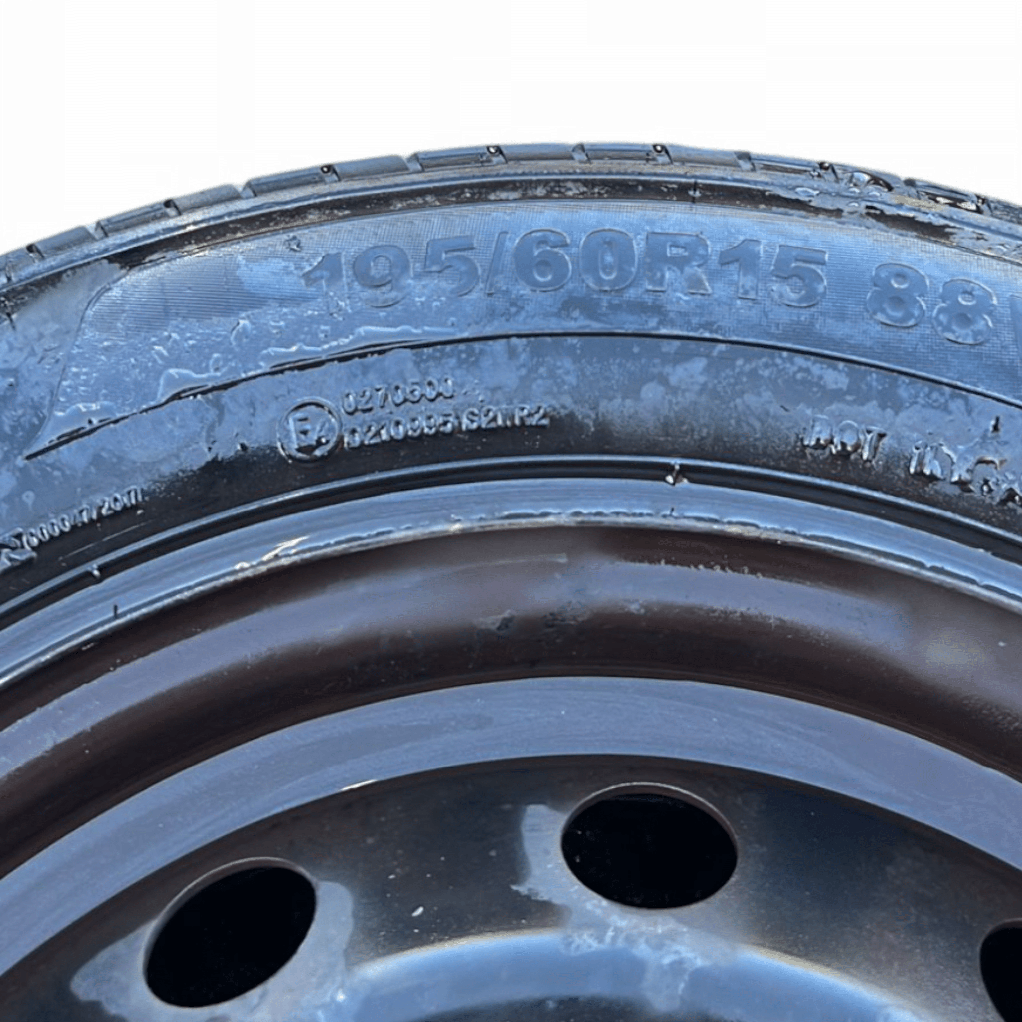 Set 4 cerchi in ferro R15 Lancia Musa / Fiat Idea (2003-2012) 190 / 60 / R15