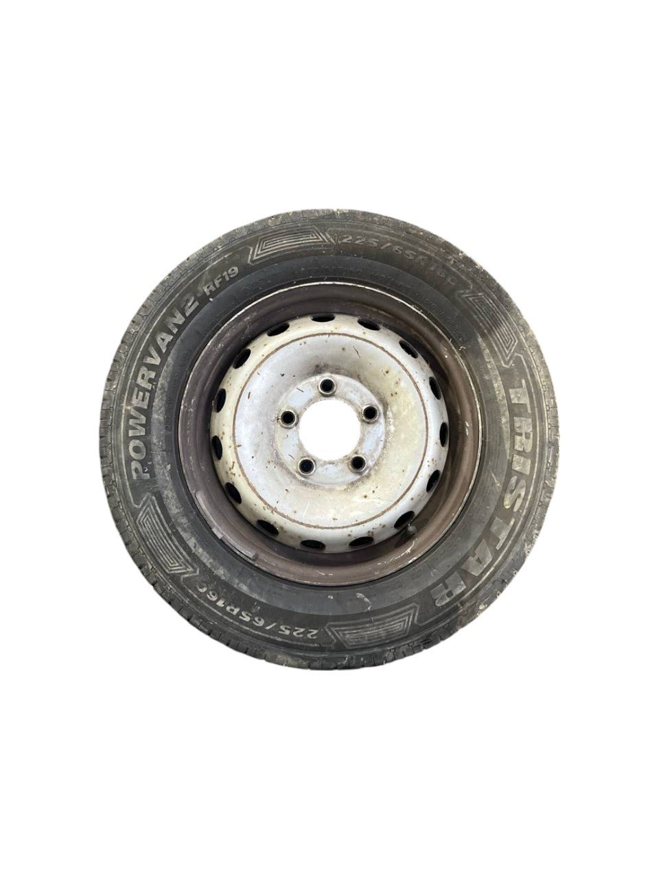 Set 4 cerchi in ferro R16 con gomme grigi Renault Master III (2010->) cod.403000037R 225 / 65 R16C