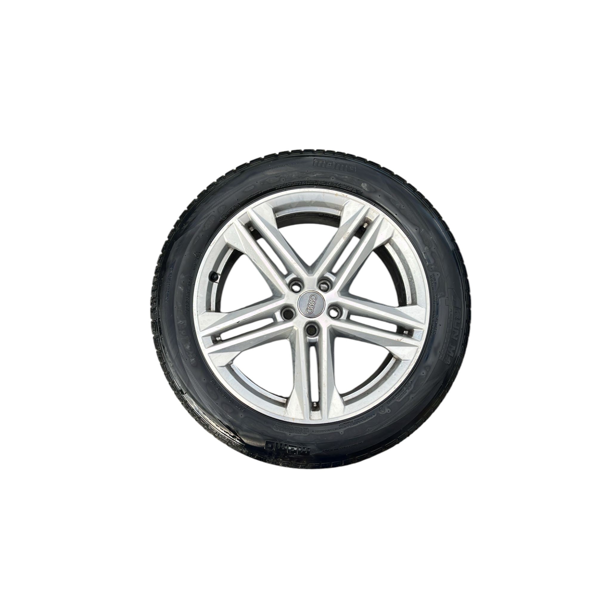 Set 4 cerchi in lega grigi raggio 19 Audi Q5 FY (2017->) cod.80A601025G 235 / 55 / R19
