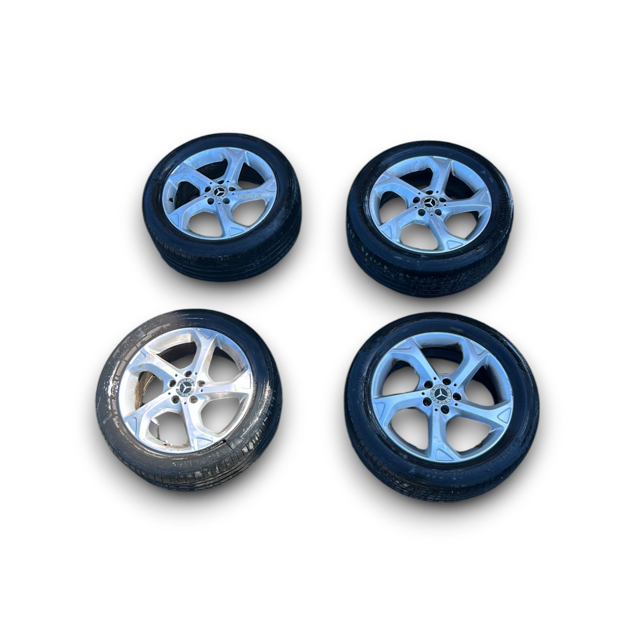 Set 4 Cerchi In Lega Mercedes Benz GLA (X156) cod.A1564012500 (5 Fori / 235 / 50 R18) (2013 > 2019)